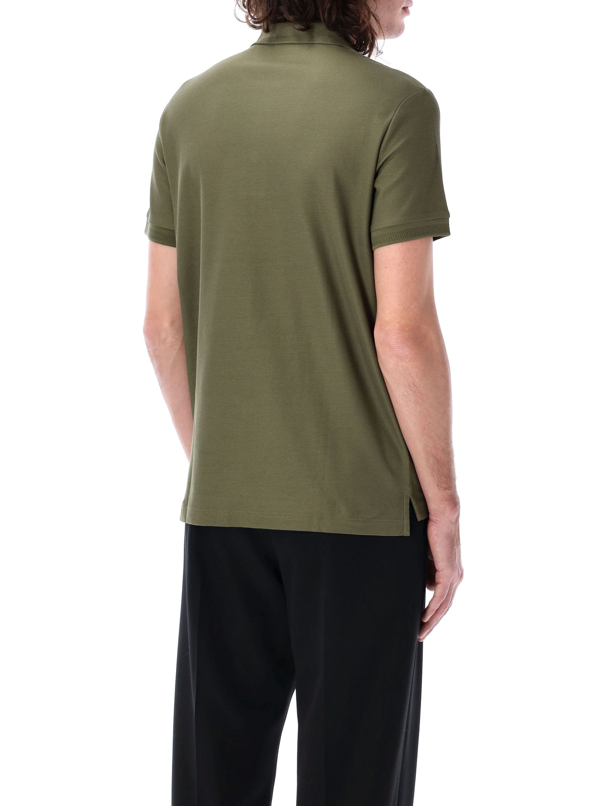 BURBERRY Men's Slim Fit Polo Shirt - Short Sleeve