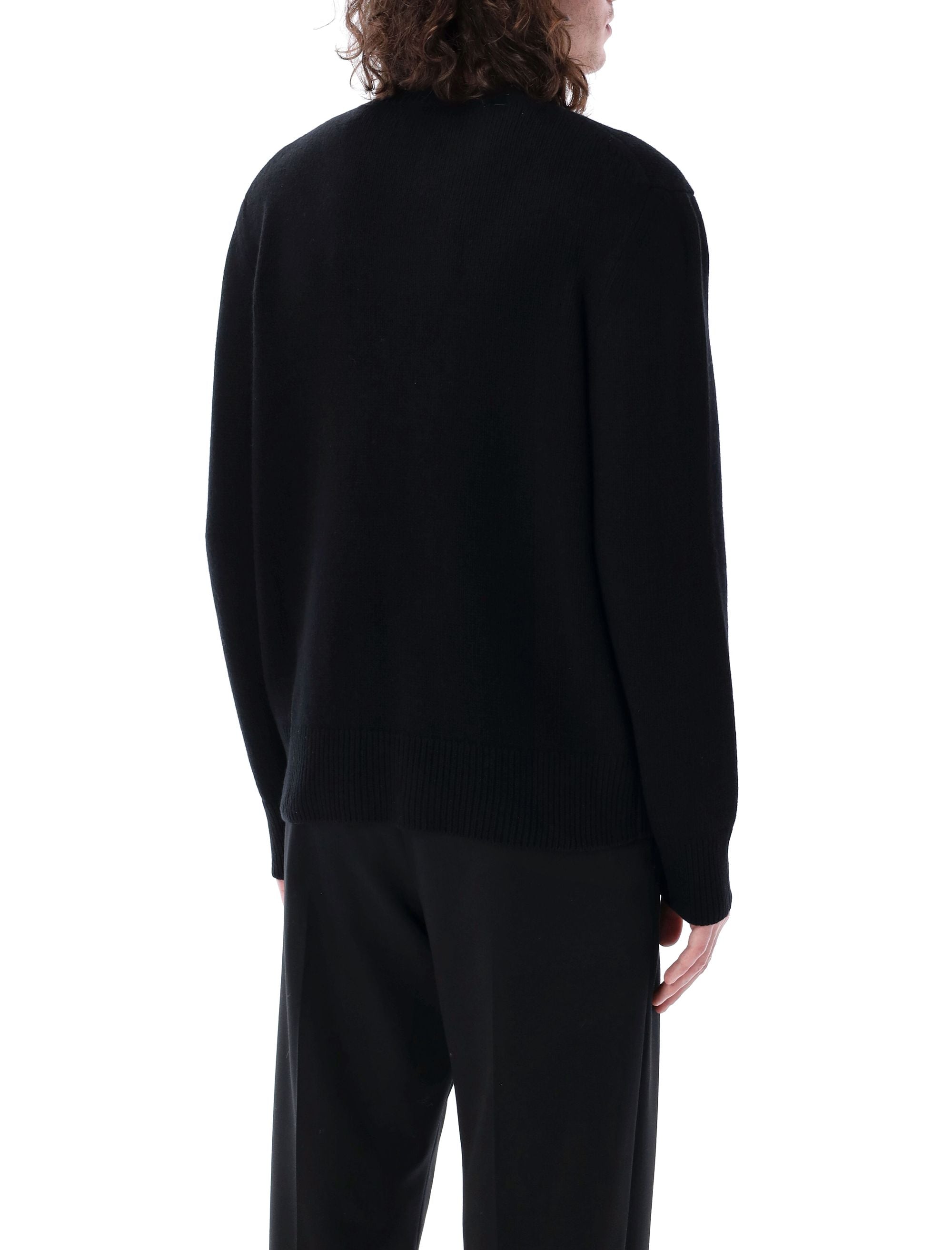 BURBERRY Men's Wool Cashmere Sweater - Regular Fit