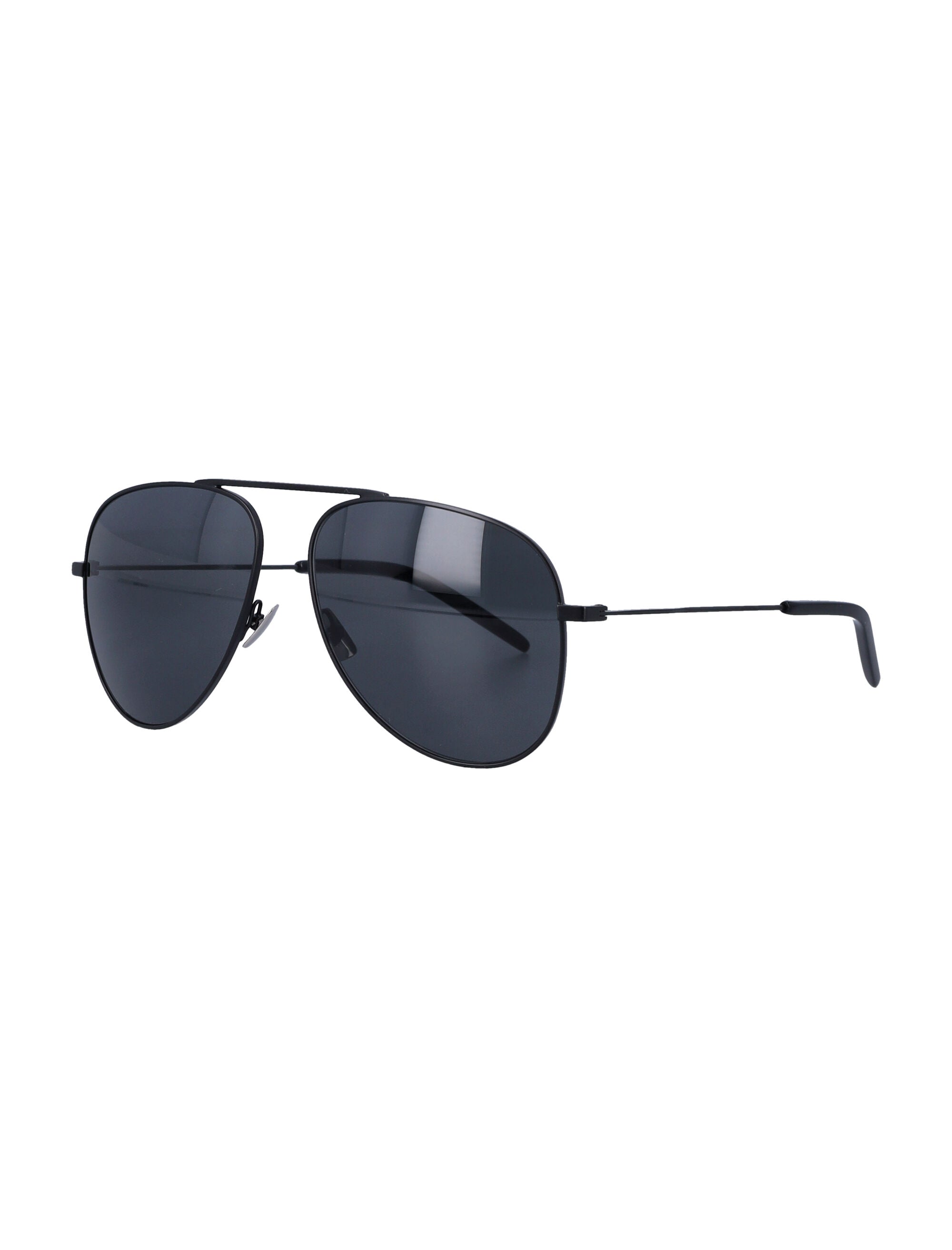 SAINT LAURENT Aviator Sunglasses with Metal Frame