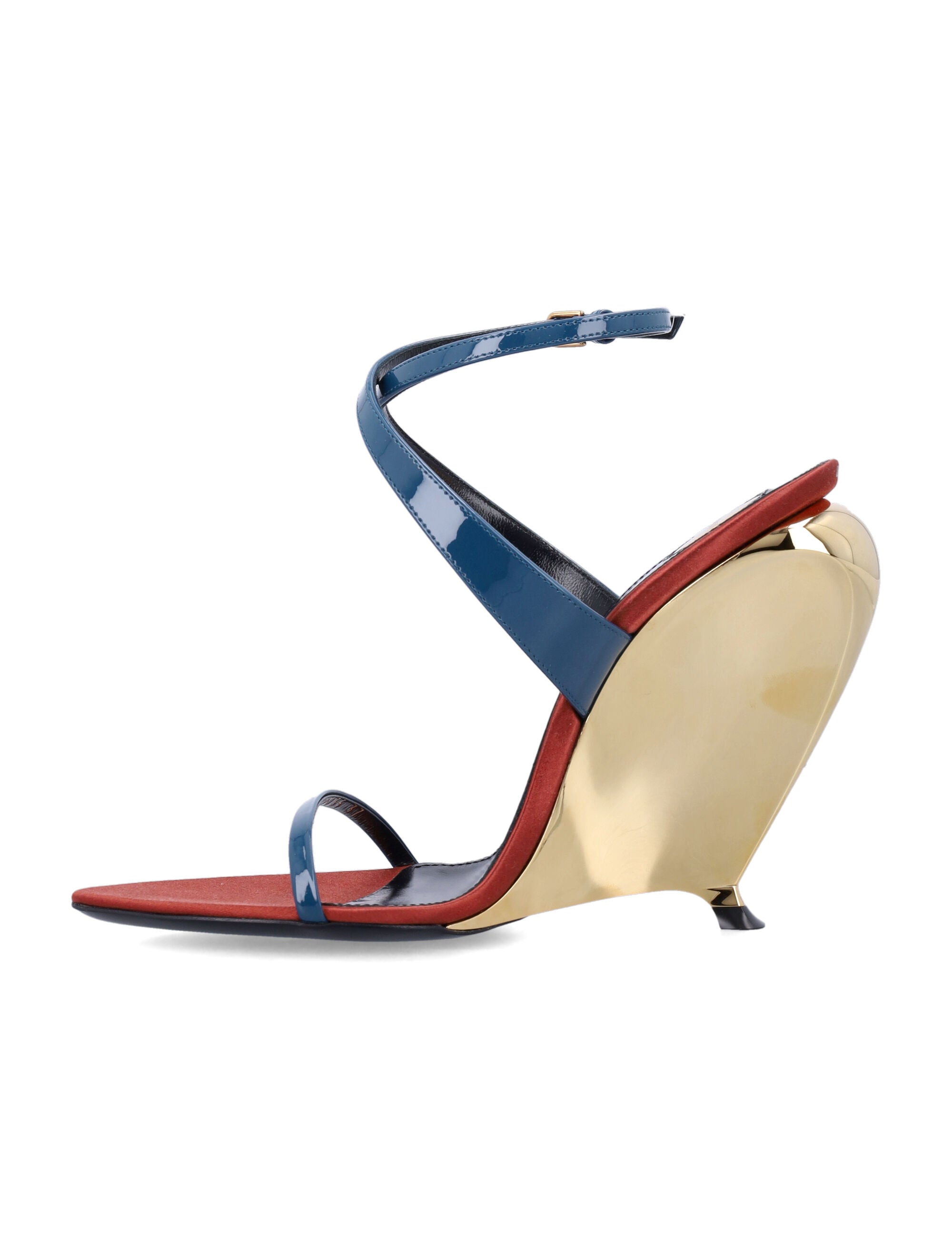 SAINT LAURENT Tallulah Wedges - 11 cm Heel