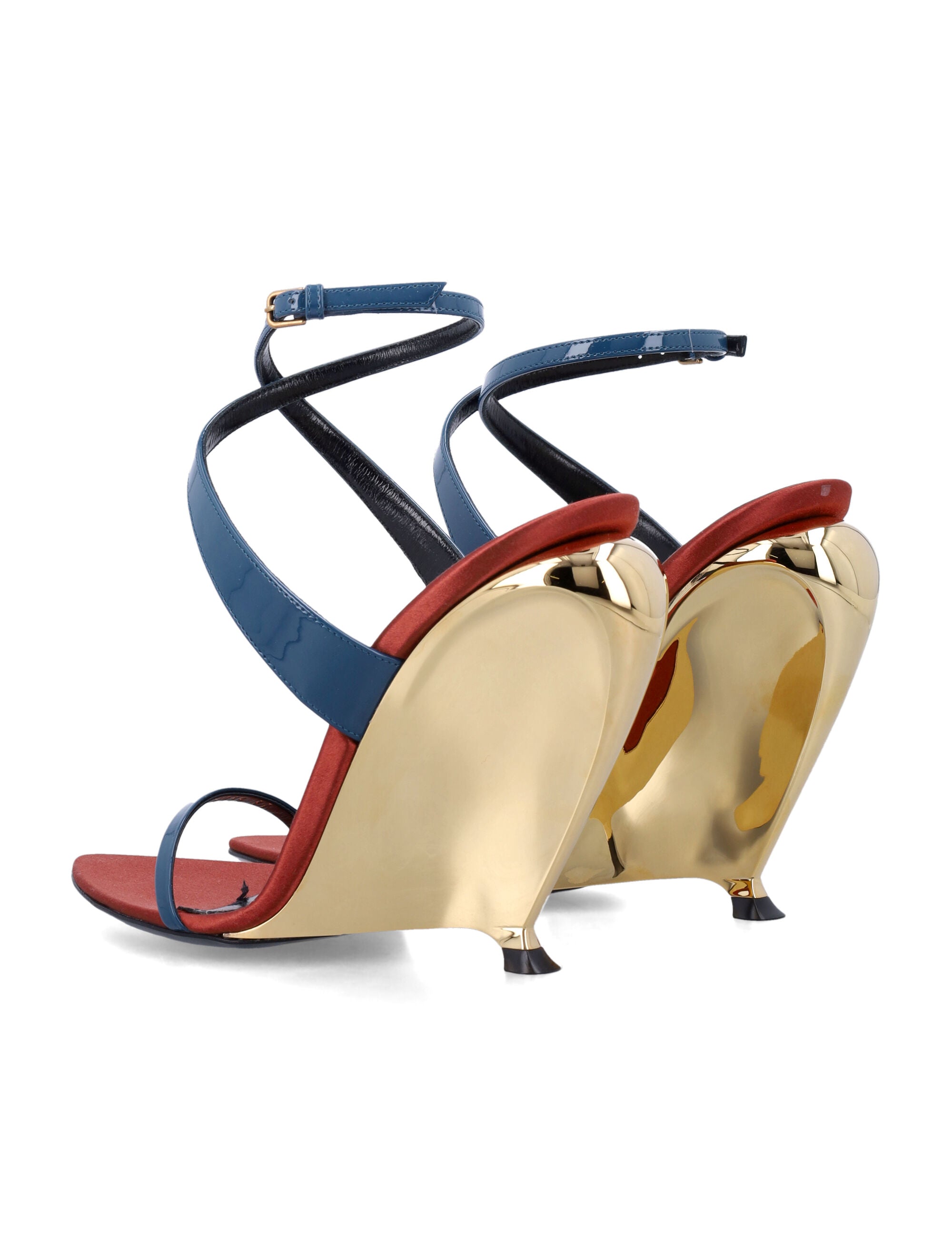 SAINT LAURENT Tallulah Wedges - 11 cm Heel