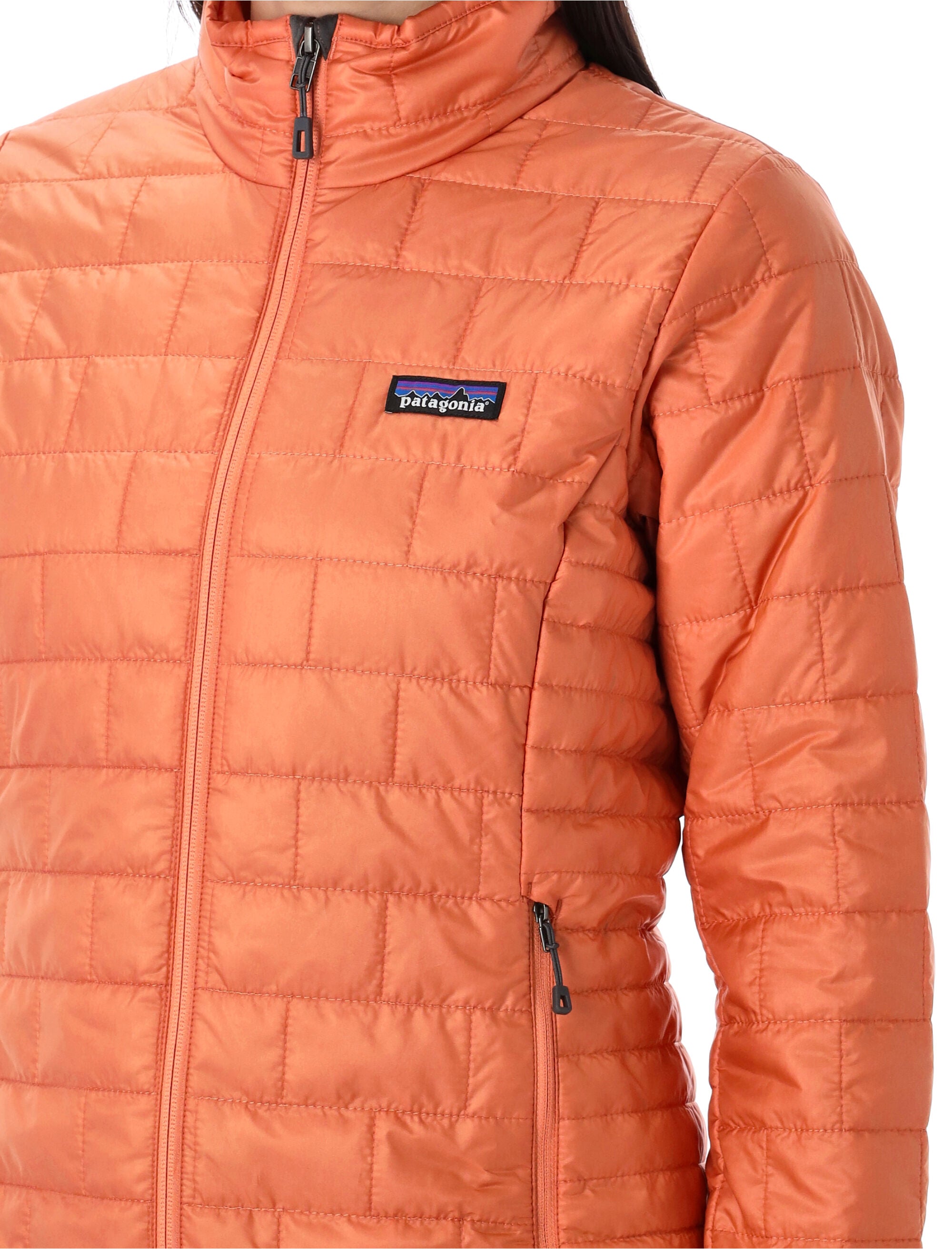 PATAGONIA Womens Nano Puff Jacket - Stand-Up Collar, Size S