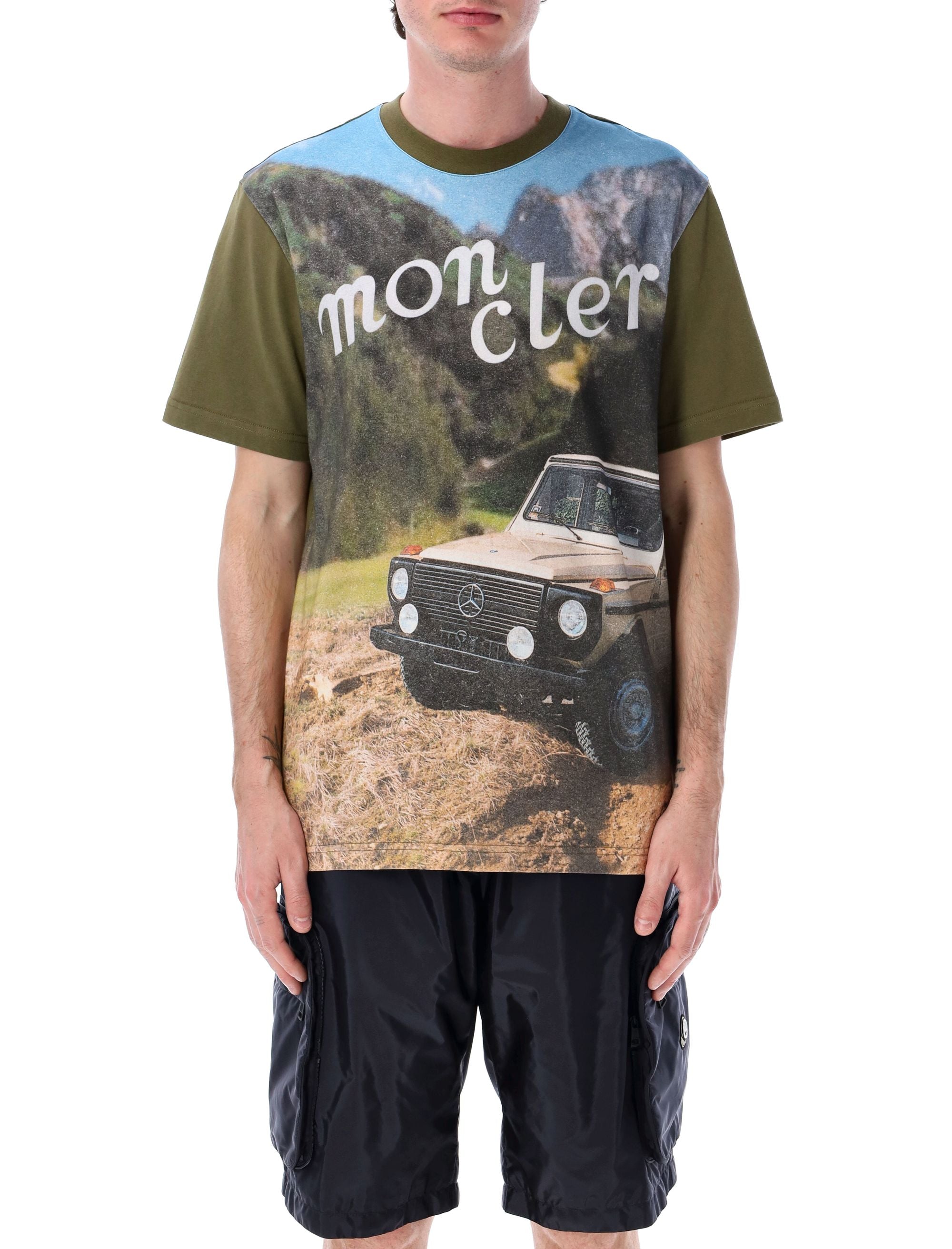 MONCLER GENIUS Genius Mini Short Sleeve T-Shirt for Men