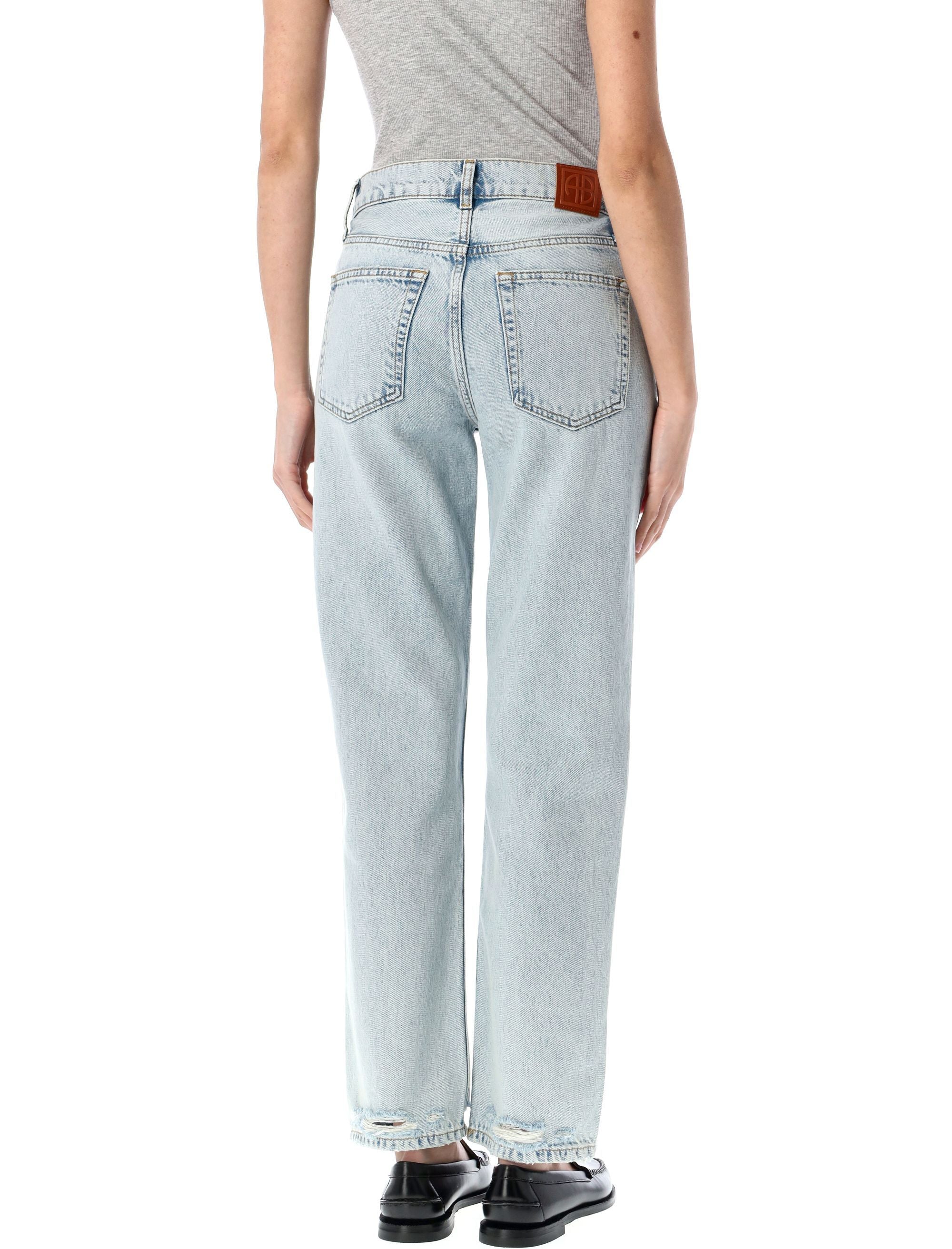 ANINE BING Women's Destroyed Jean Pants - Spring/Summer 2025