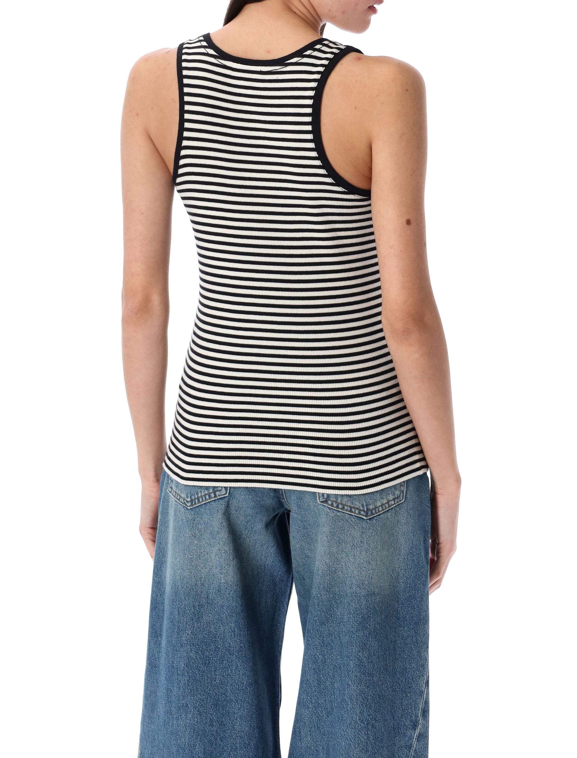 ANINE BING Scoop Neck Slim Fit Tank Top