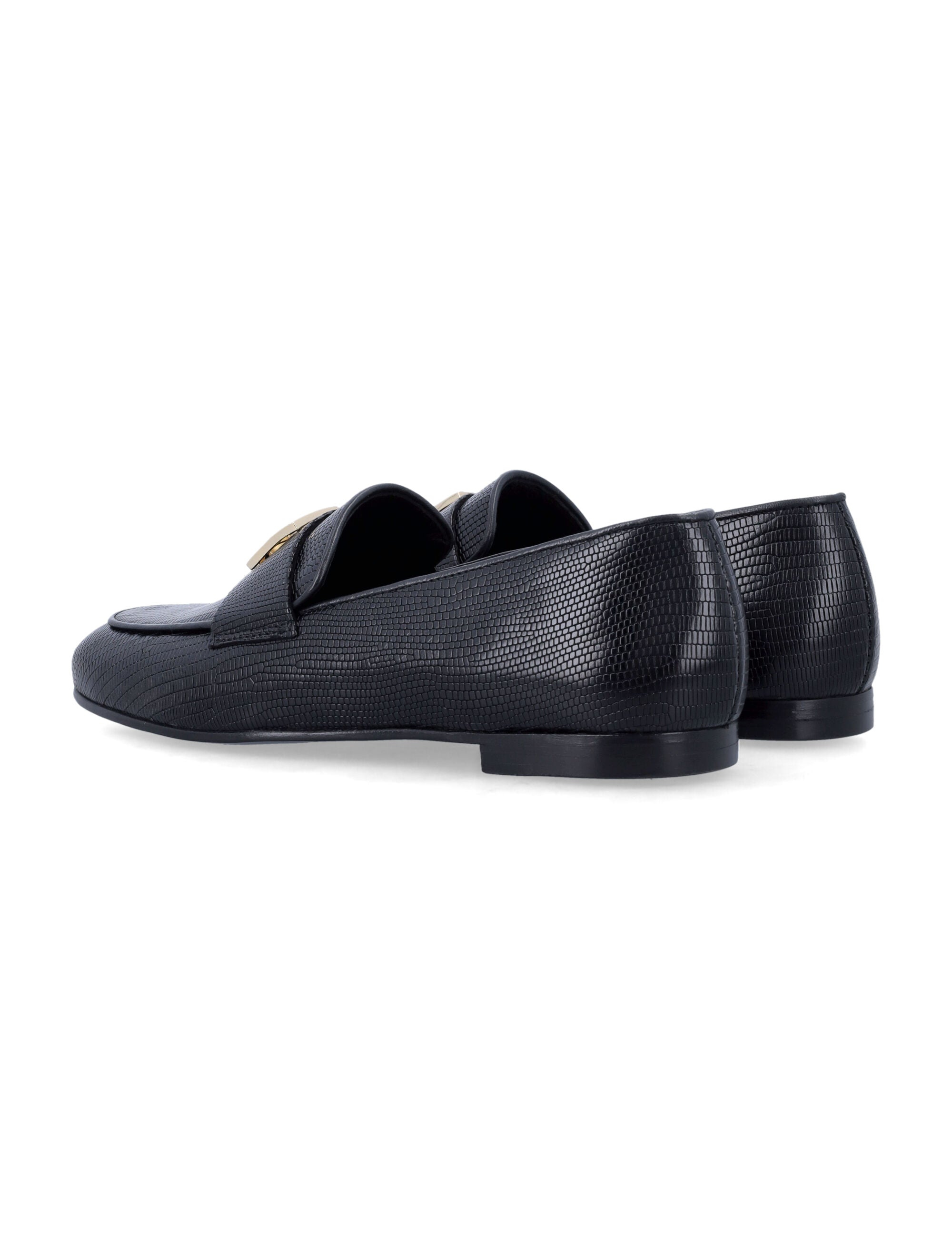 ANINE BING Corrine Monogram Loafers - Slip-On Style