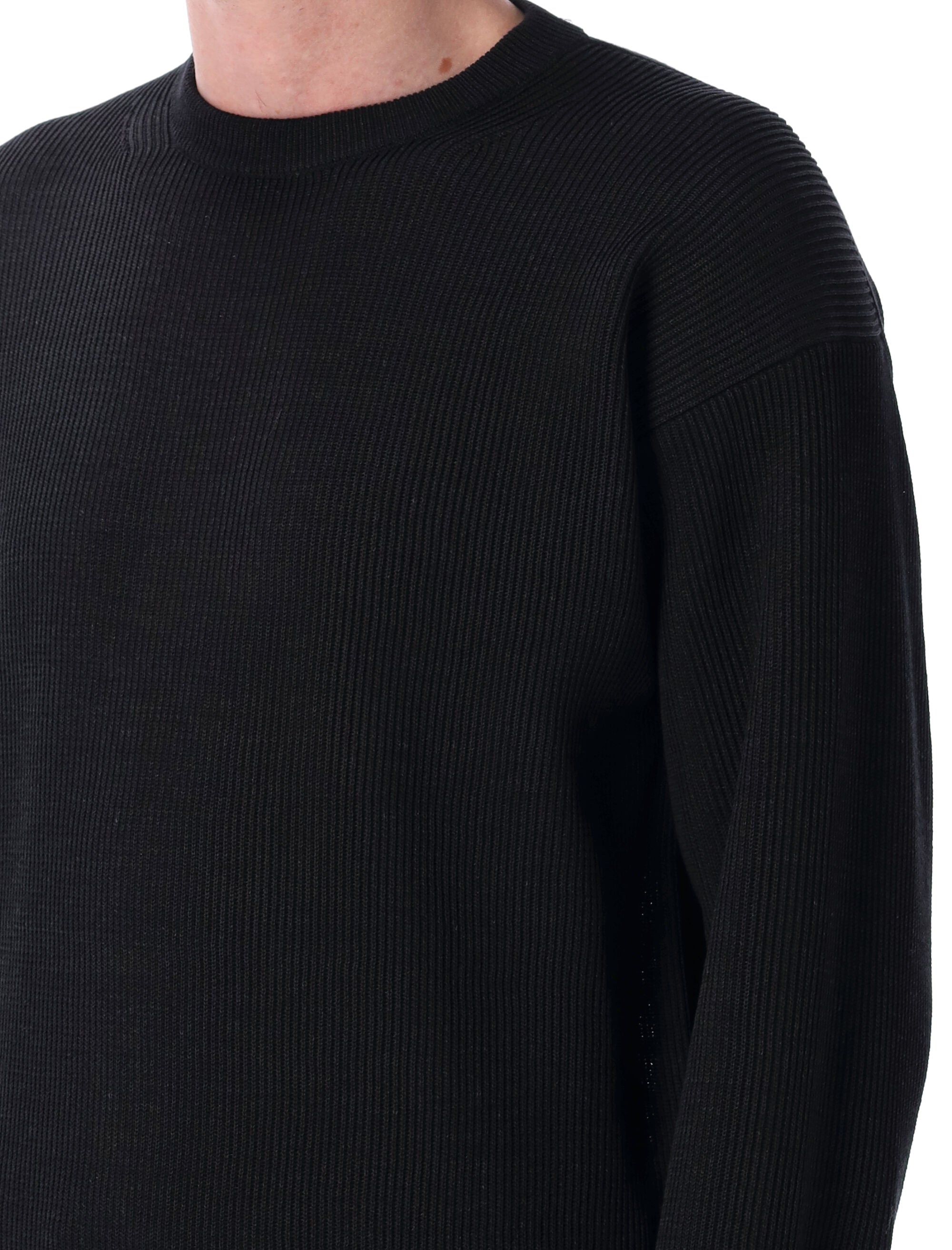 AURALEE Men's Flat Yarn Crew Neck Sweatshirt - Size 4