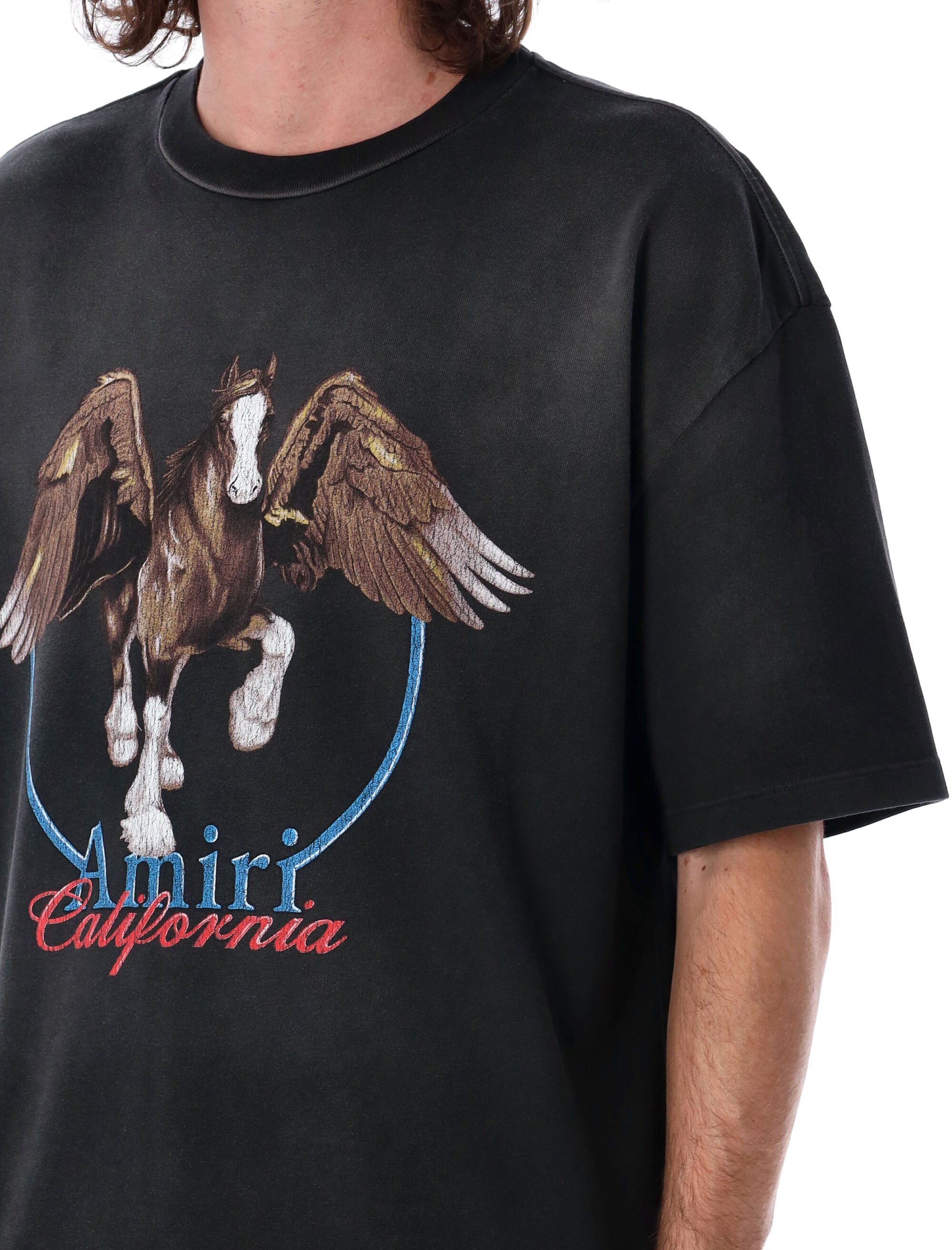 AMIRI Vintage Wash Pegasus T-Shirt - Men's Large