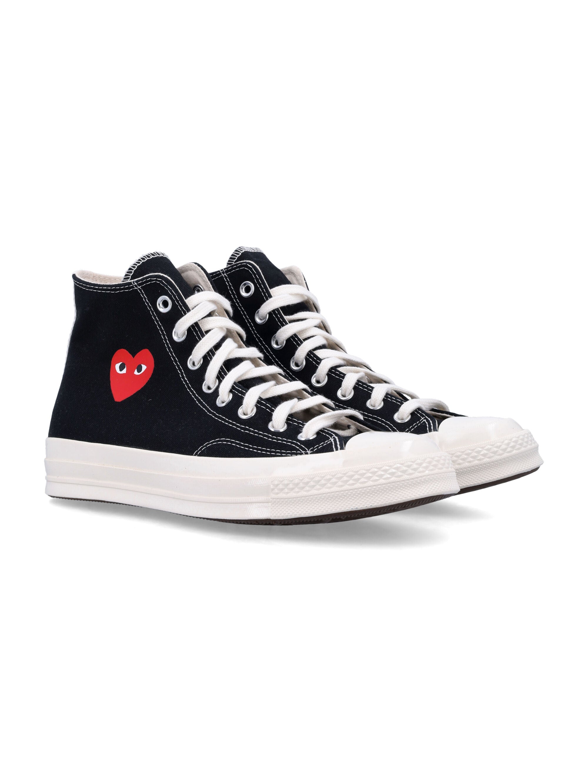 COMME DES GARÇONS CONVERSE Mini Heart Hi-Top Sneakers