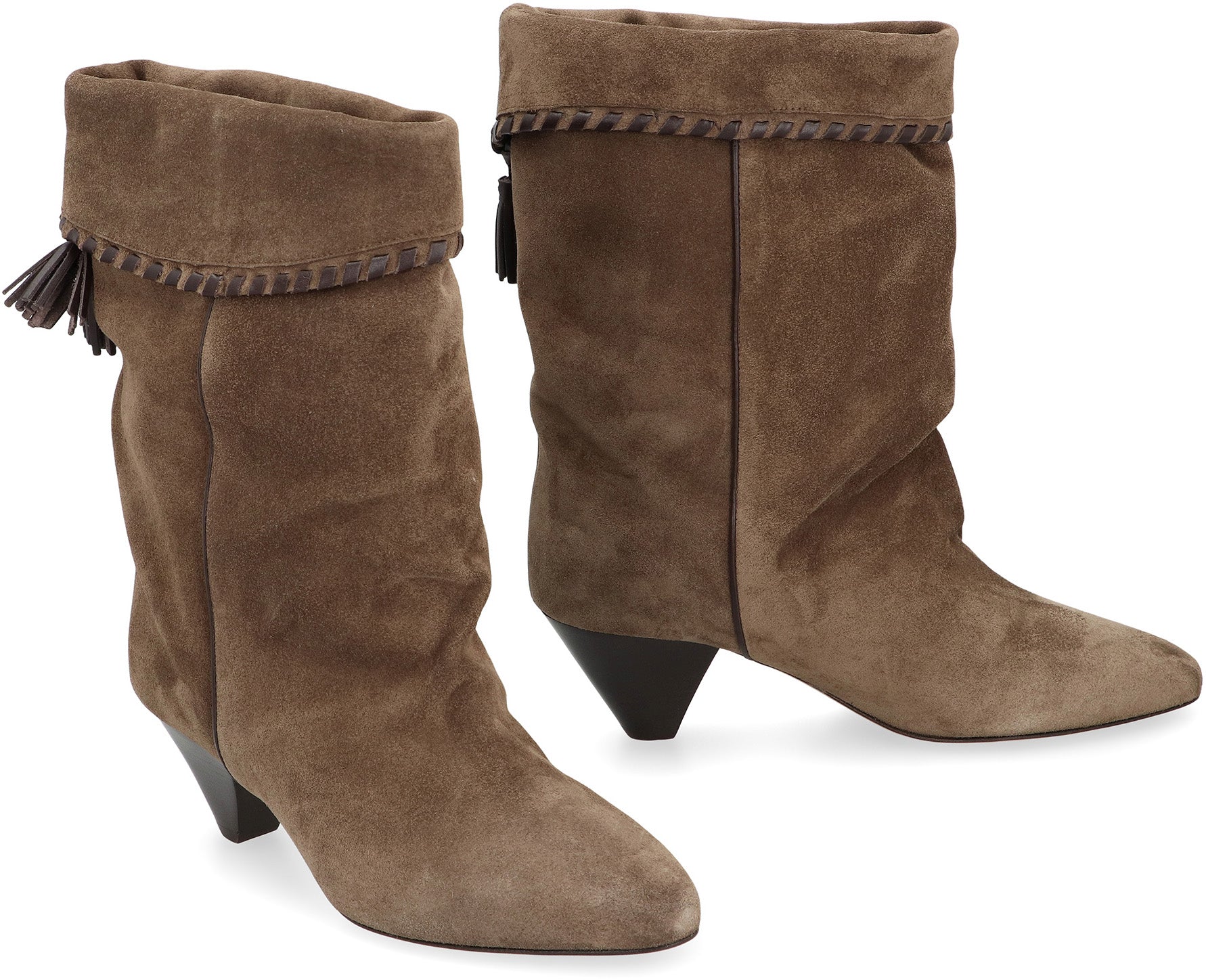 ISABEL MARANT Pointy Toe Suede Ankle Boots