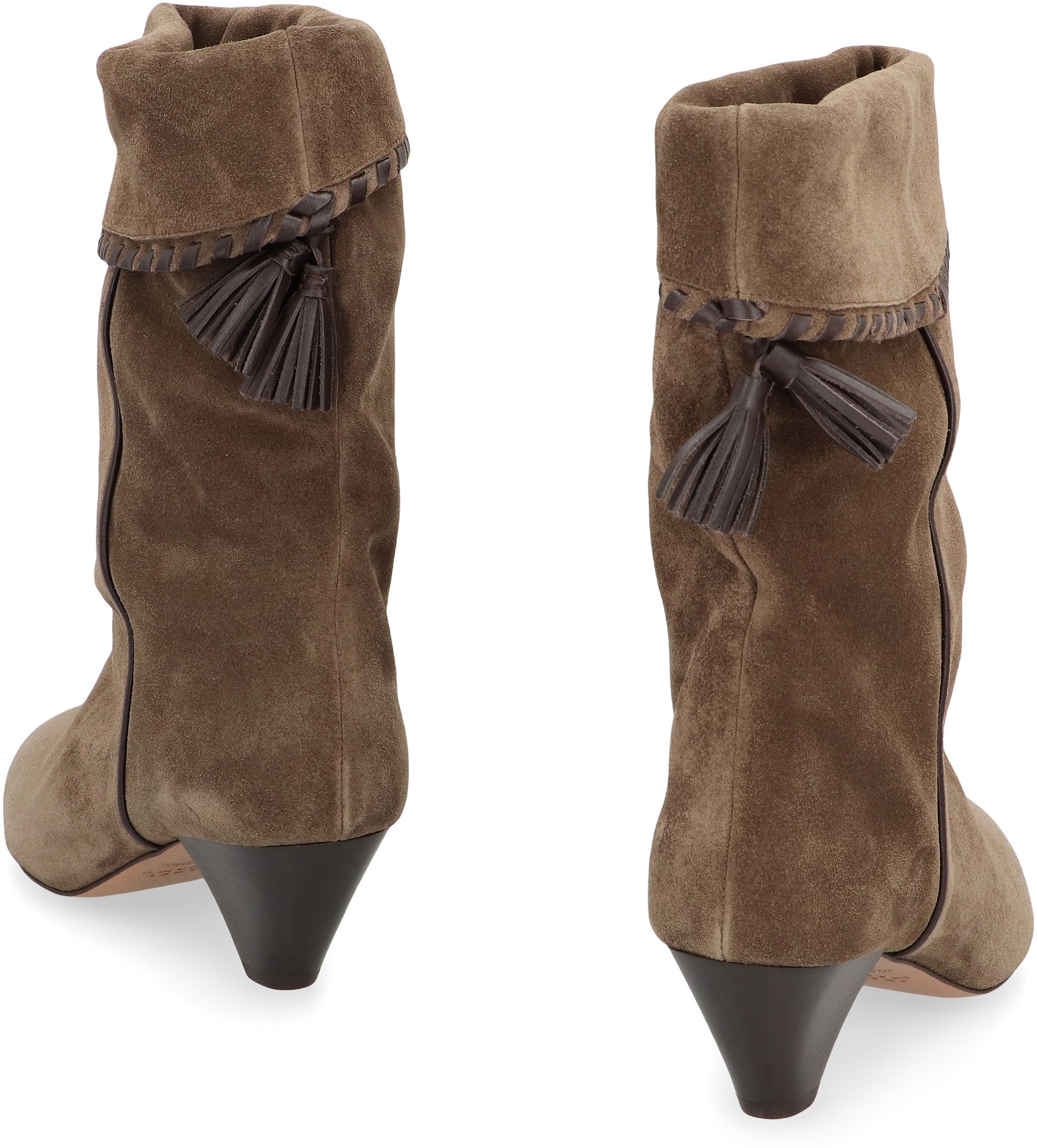 ISABEL MARANT Pointy Toe Suede Ankle Boots