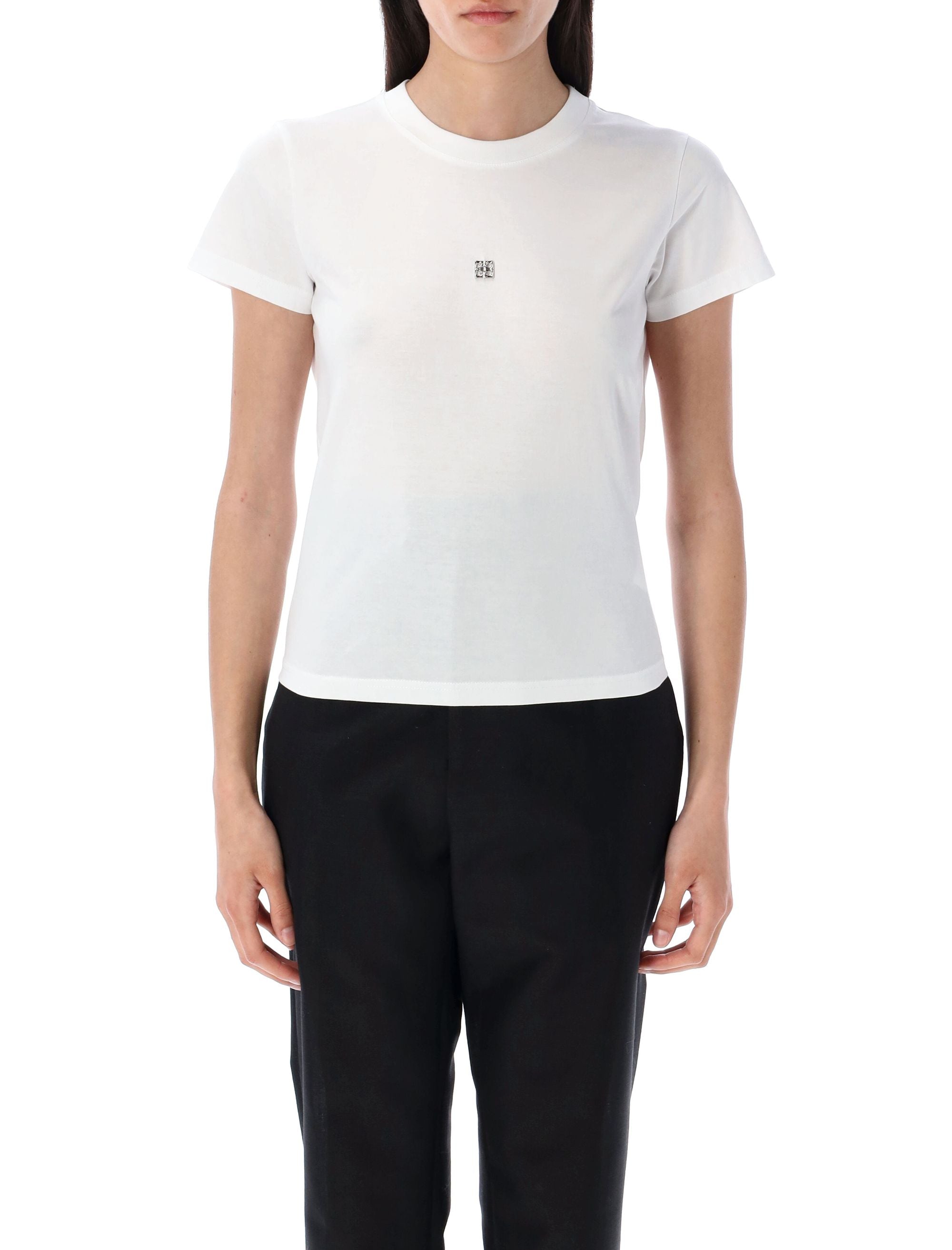 GIVENCHY Women's Mini Bow T-Shirt - SS25