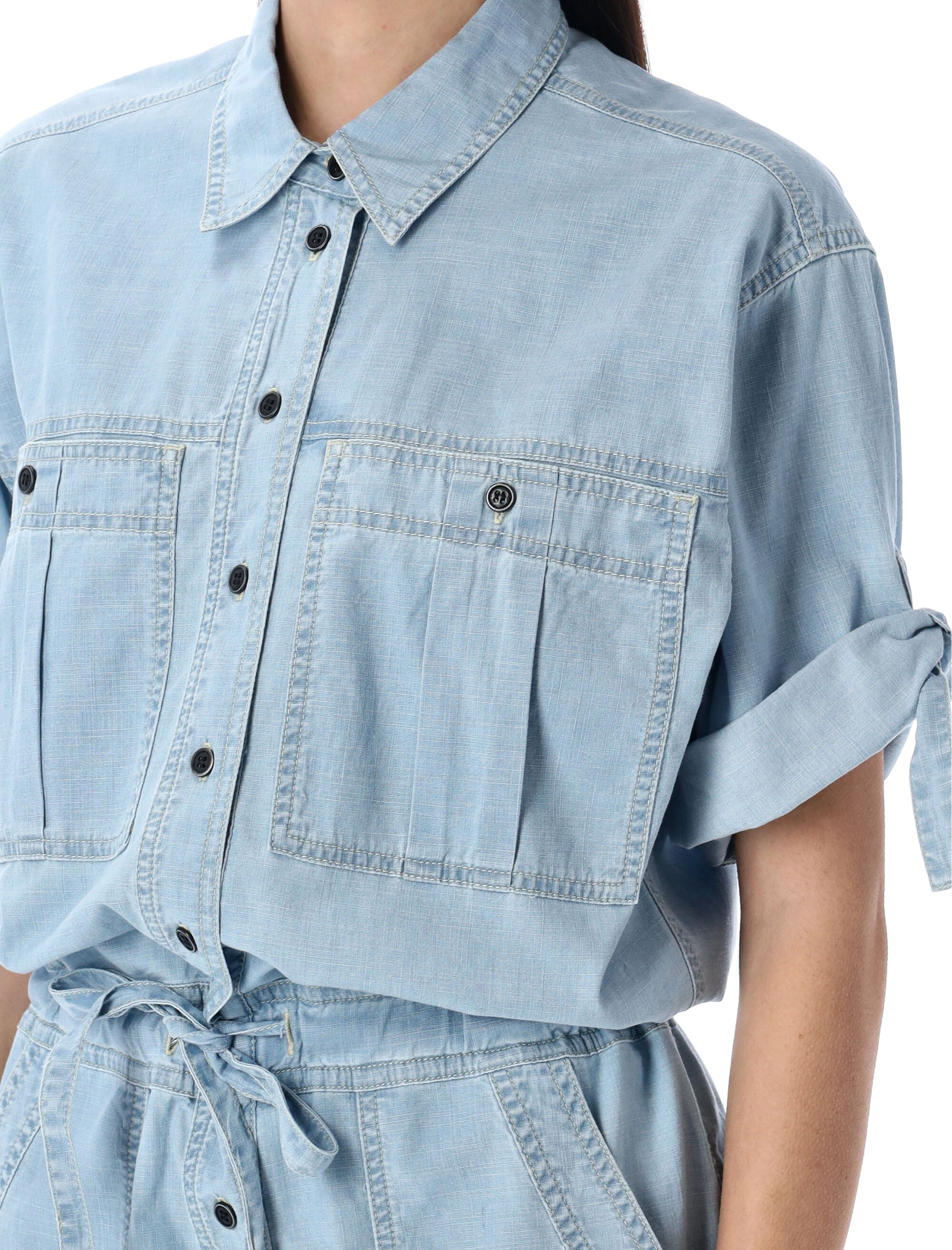 ISABEL MARANT ETOILE Relaxed Fit Short Jumpsuit - Size 36