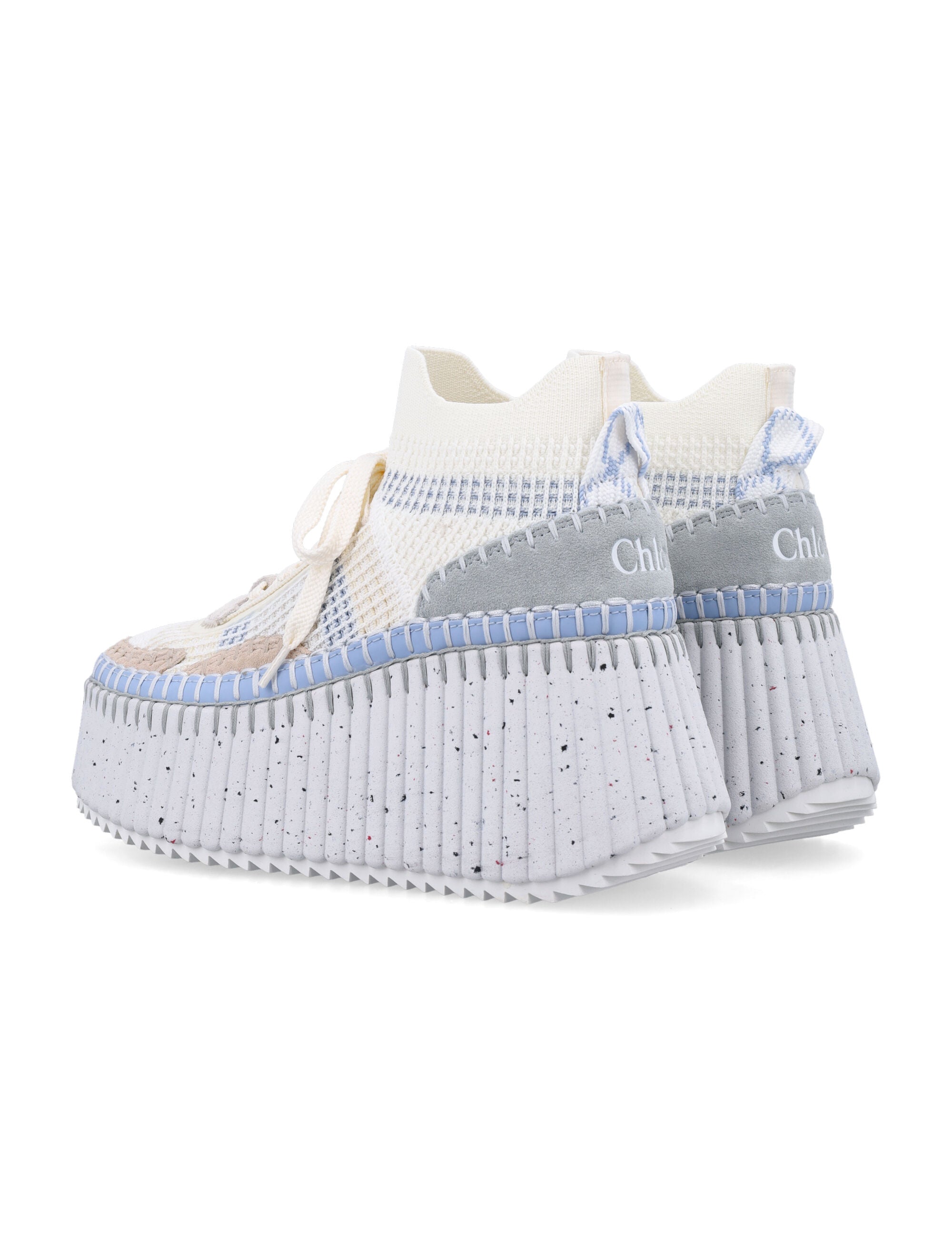 CHLOÉ Wedge Women's Sneaker with Chunky Sole - 8 cm Height