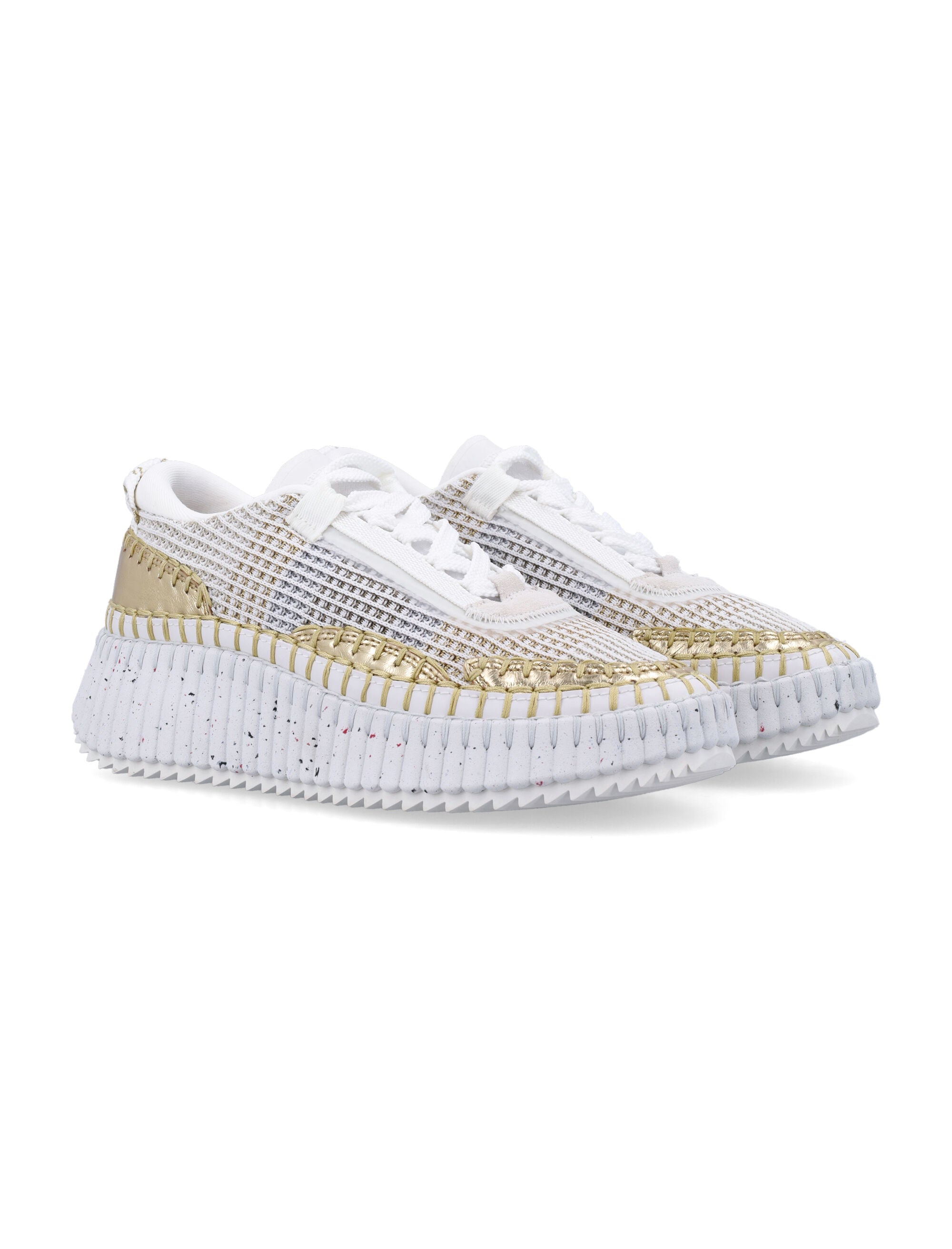 CHLOÉ Women's Hand-Stitched Sneaker