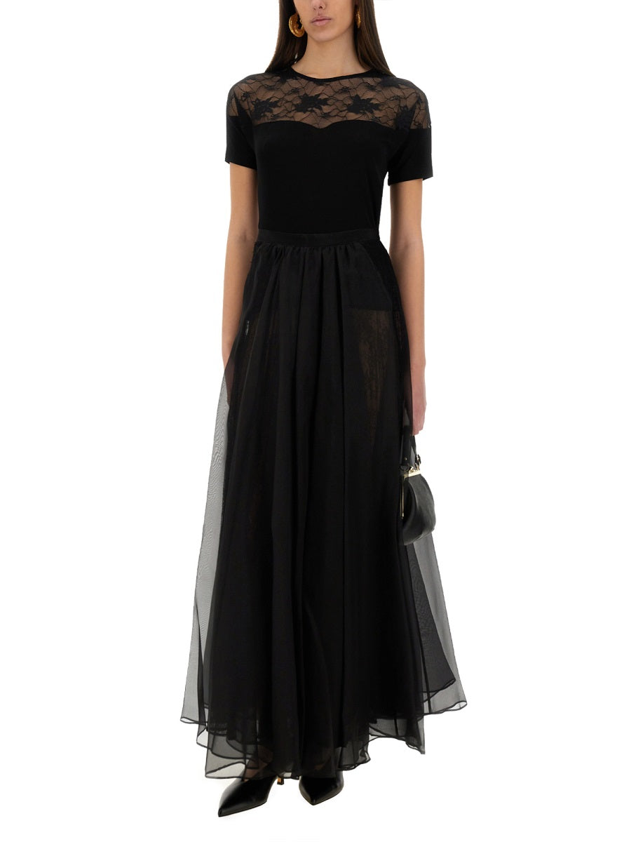NINA RICCI Voluminous Maxi Skirt - High Waist