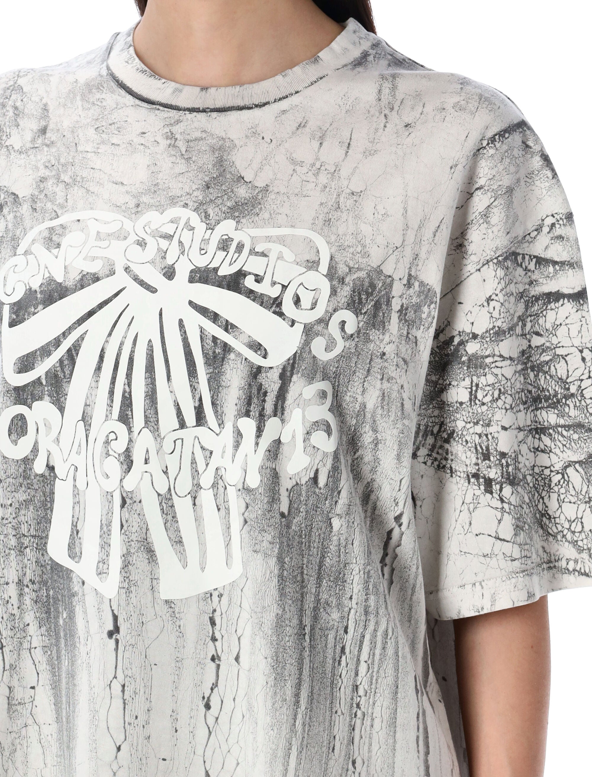 ACNE STUDIOS Plaster Print T-Shirt - Size L