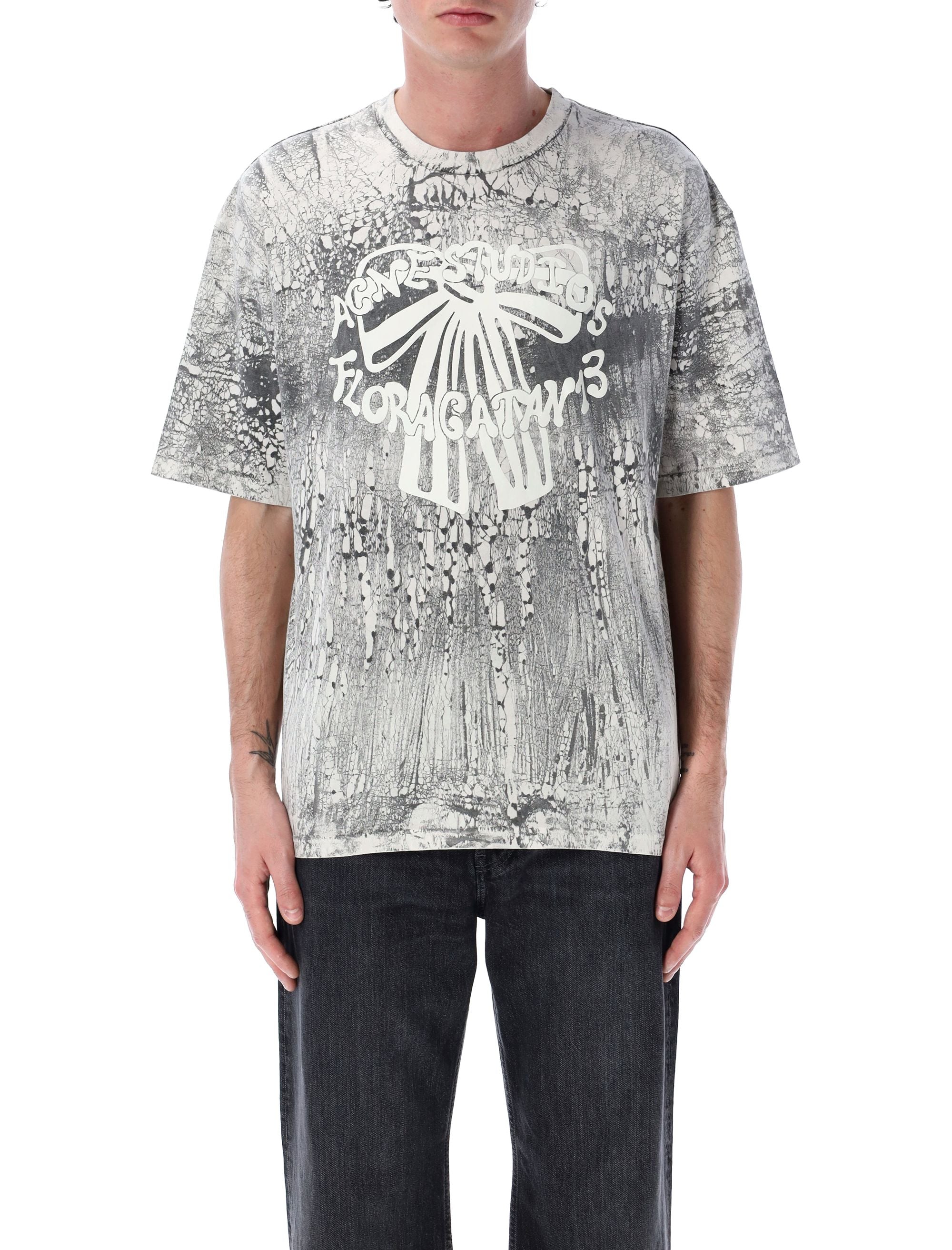 ACNE STUDIOS Plaster Print T-Shirt - Size L