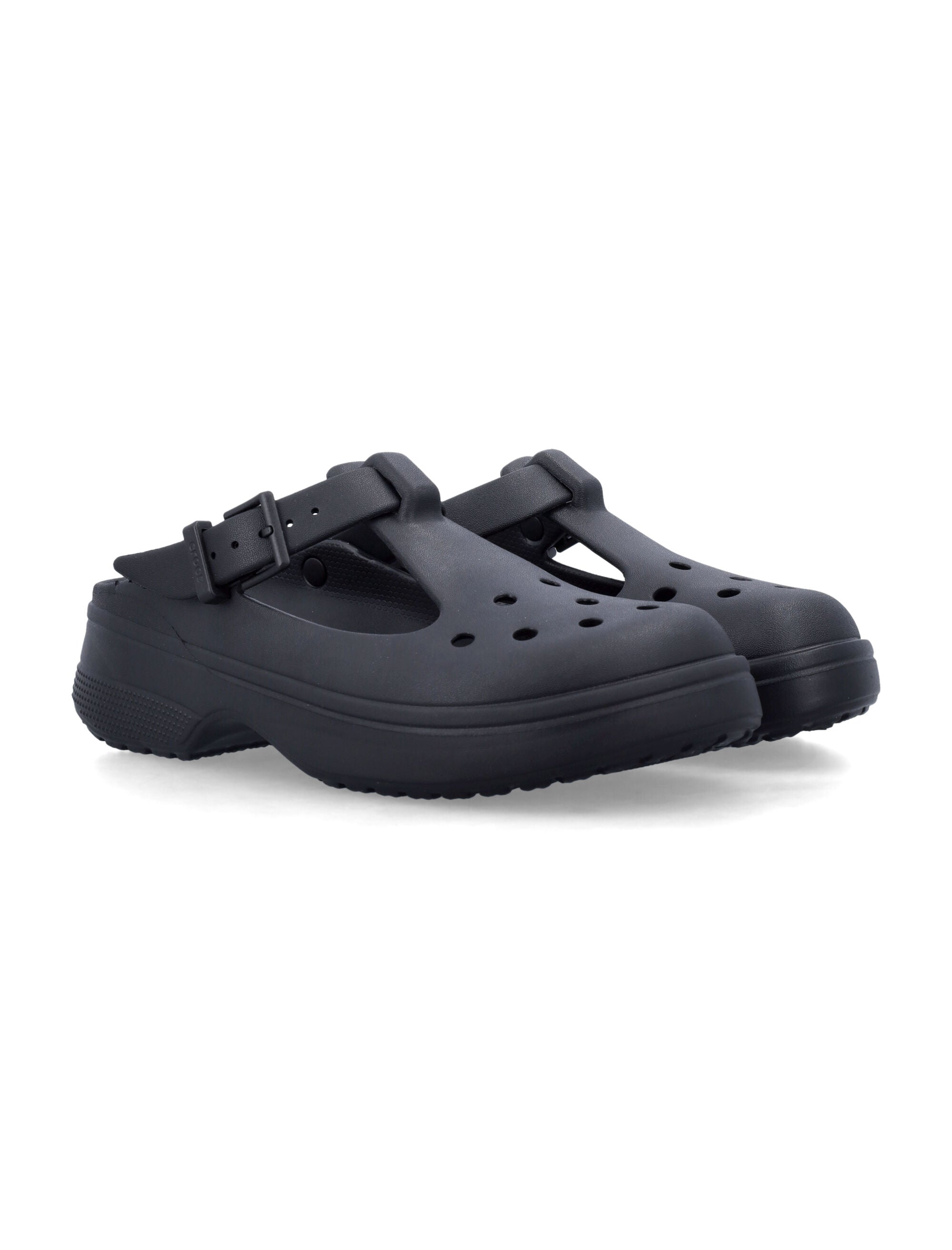 CROCS Classic Mary Jane Clog with Adjustable Strap and Increased Heel