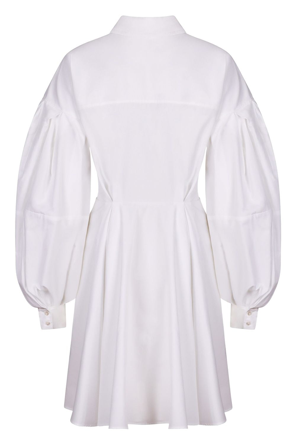 NINA RICCI Women's Balloon Sleeve Shirtdress
