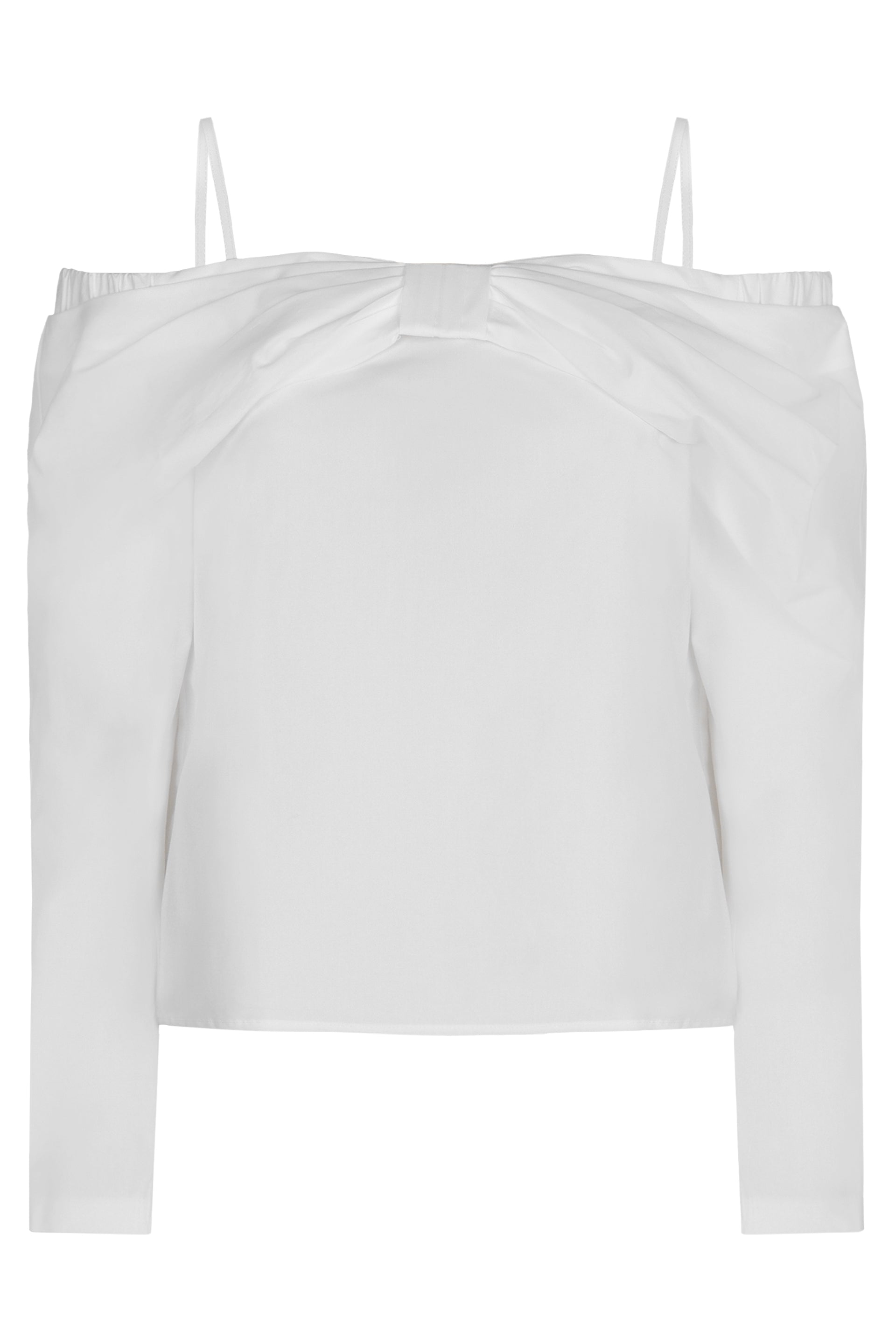 NINA RICCI Fitted Off-Shoulder Shirt (36 FR)