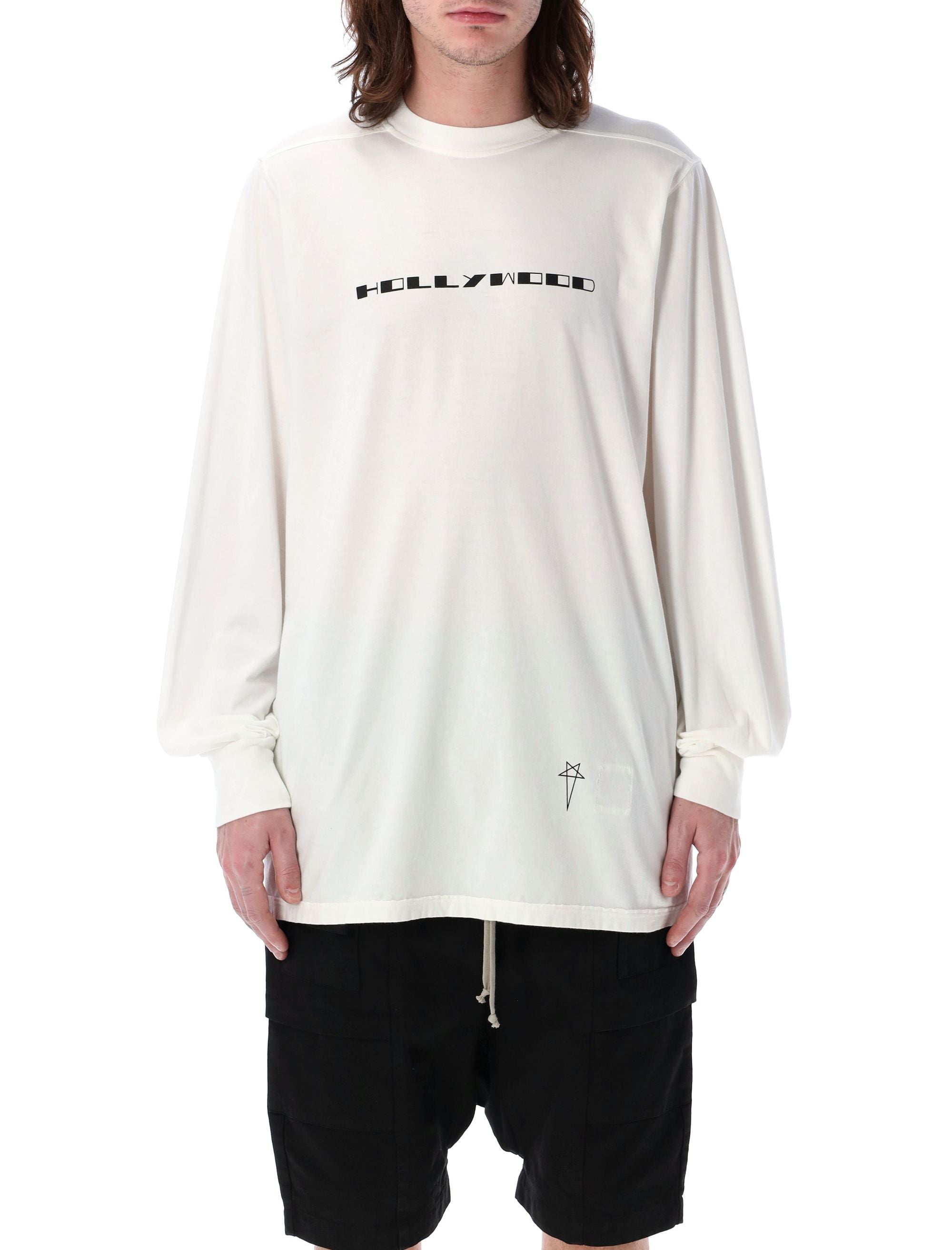 RICK OWENS Oversized Long Sleeve T-Shirt