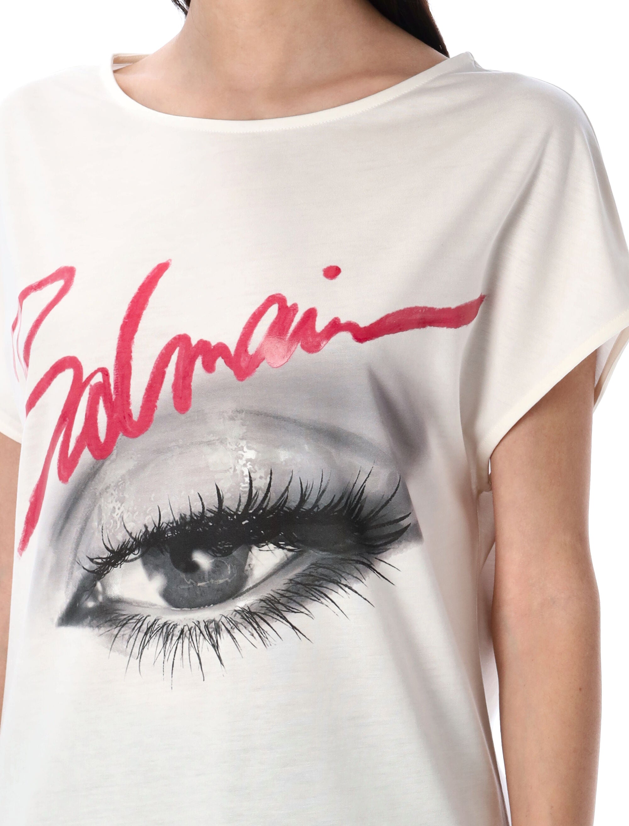 BALMAIN Eye-Catching T-Shirt with Relaxed Fit - Size S