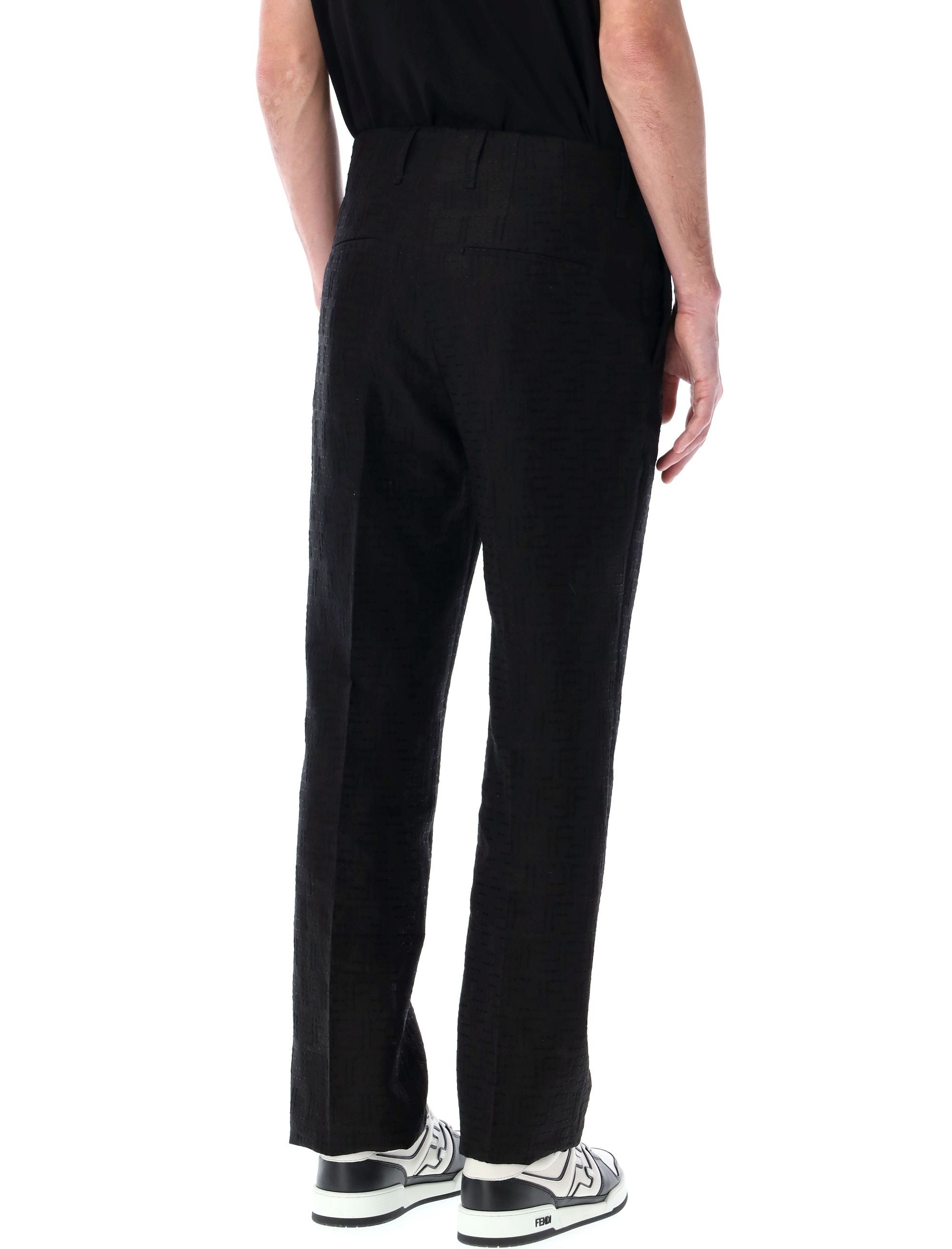 FENDI Linen Blend Pant for Men - SS25