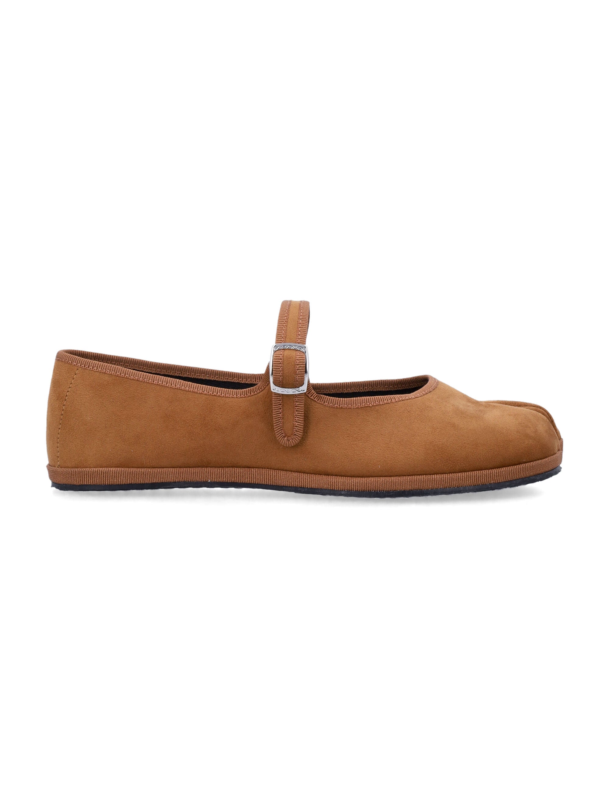 DROGHERIA CRIVELLINI Soft Mary Jane Flat with Tab Toe