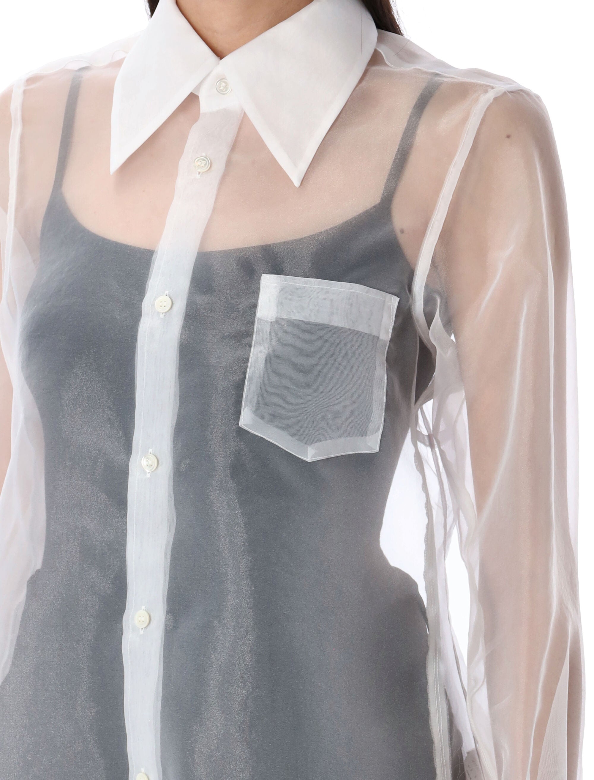 COMME DES GARÇONS Light Knit Shirt for Women - Style GOB016051_2