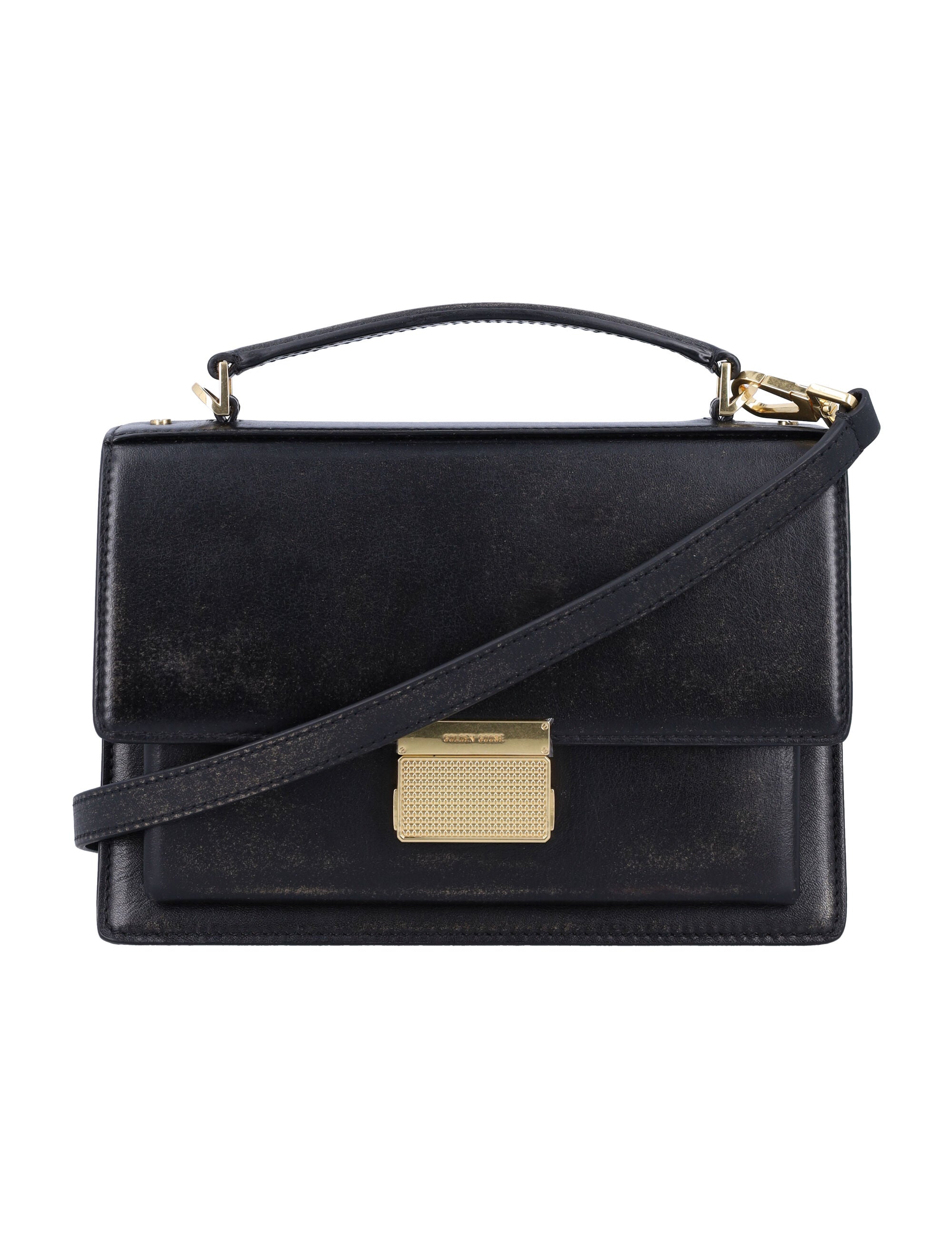 GOLDEN GOOSE Venezia Mini Leather Handbag