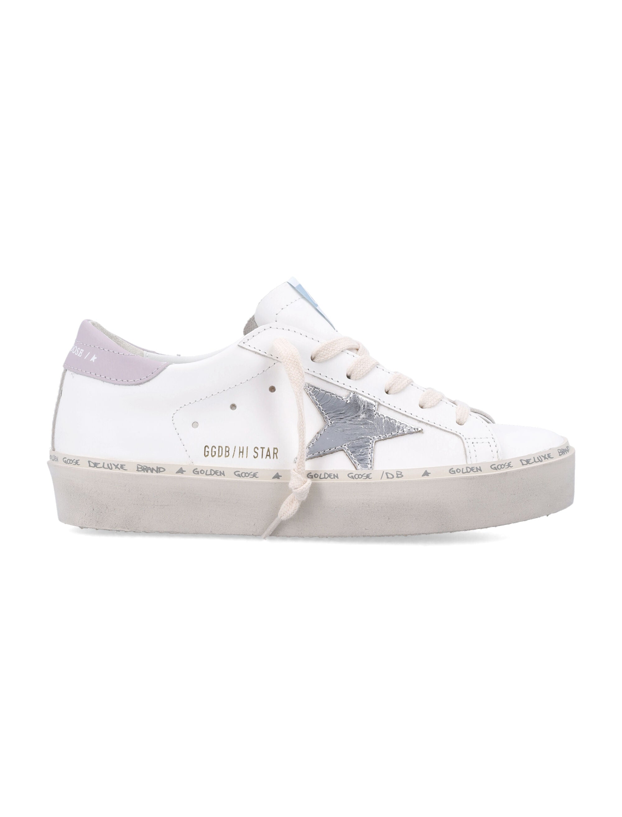 GOLDEN GOOSE Women's Vintage-Inspired Hi-Star Sneakers