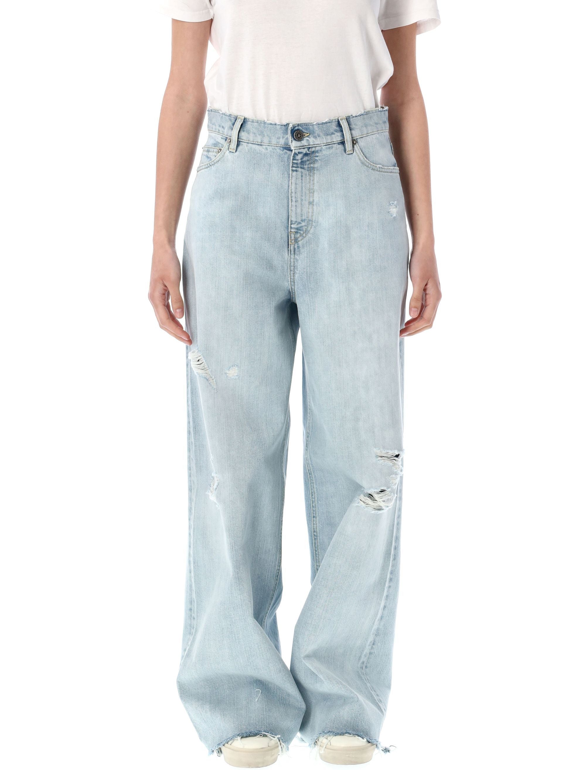 GOLDEN GOOSE Melody Boyfriend Denim Pants for Women