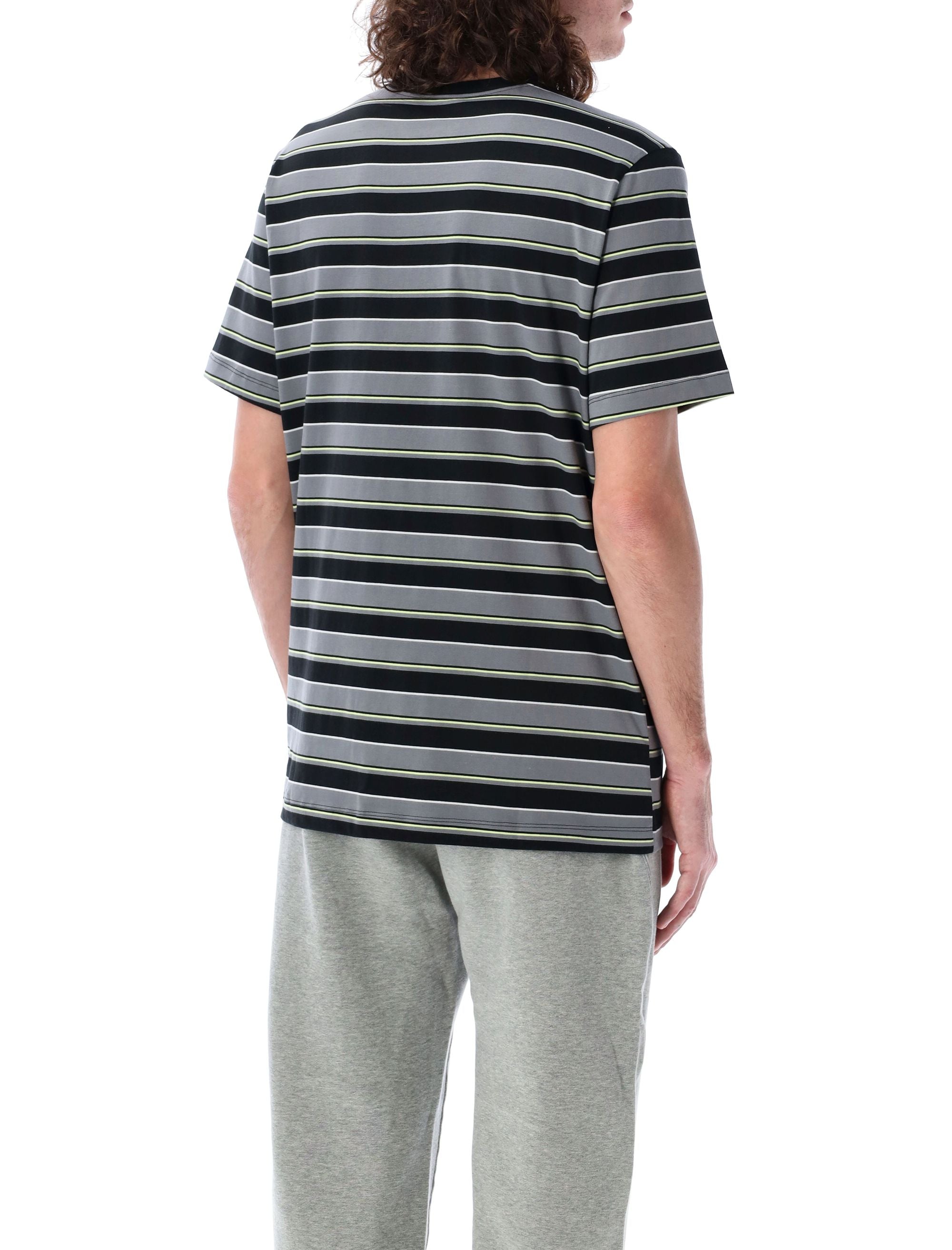 NIKE Men's Striped T-Shirt (Large)