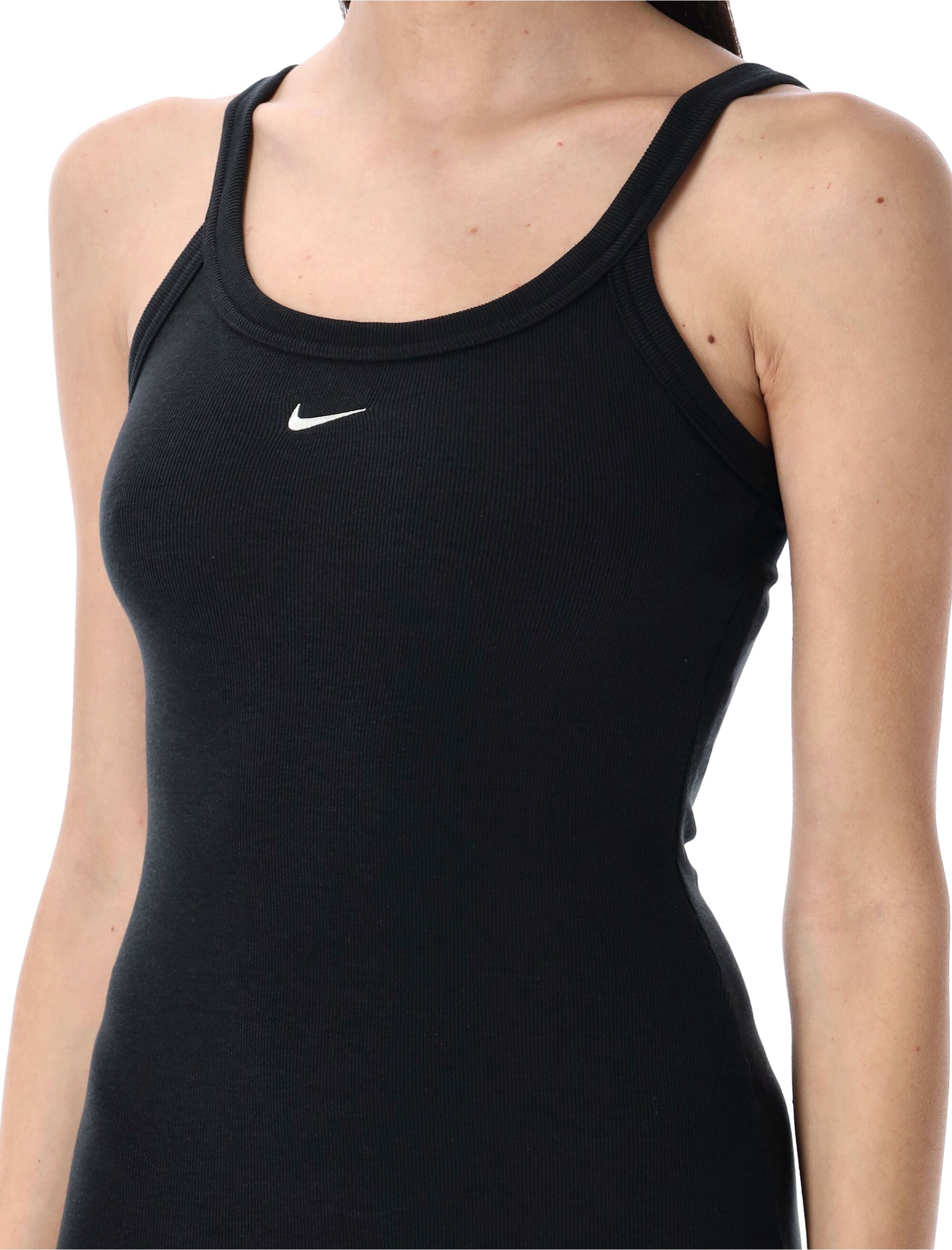 NIKE Women's Midi Mini-Rib Tank Dress