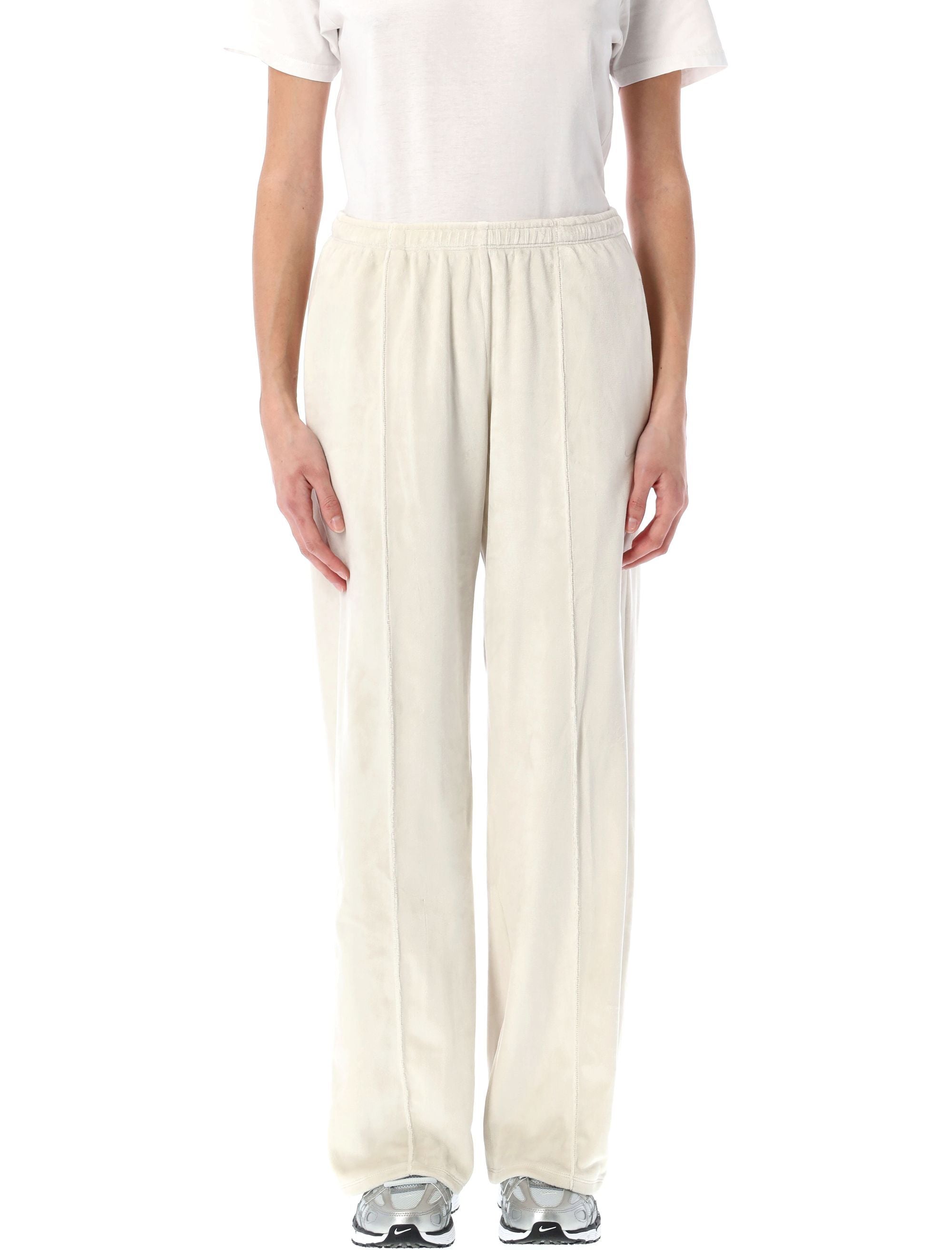 NIKE Mid-Rise Velour Pants for Women - Size S