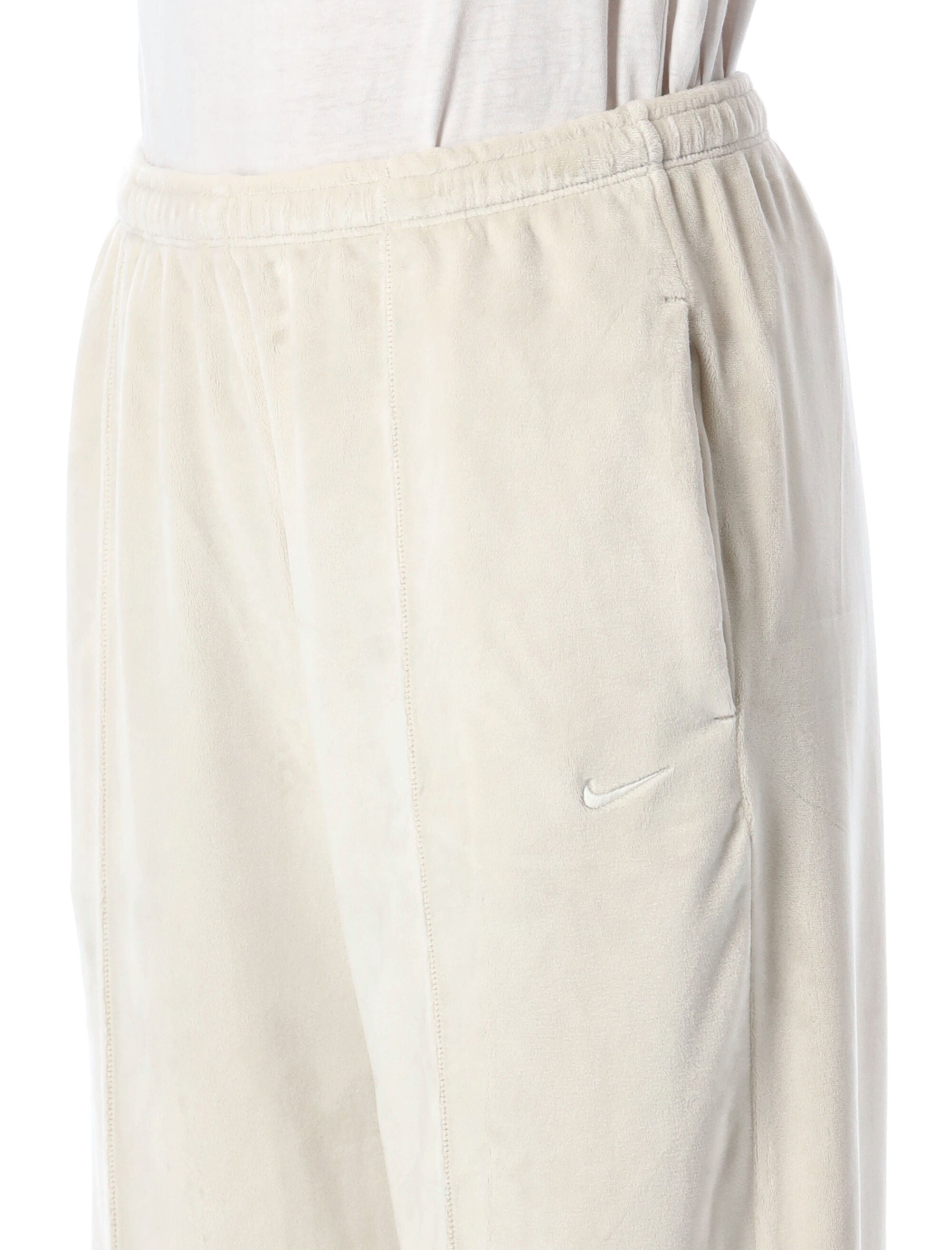 NIKE Mid-Rise Velour Pants for Women - Size S