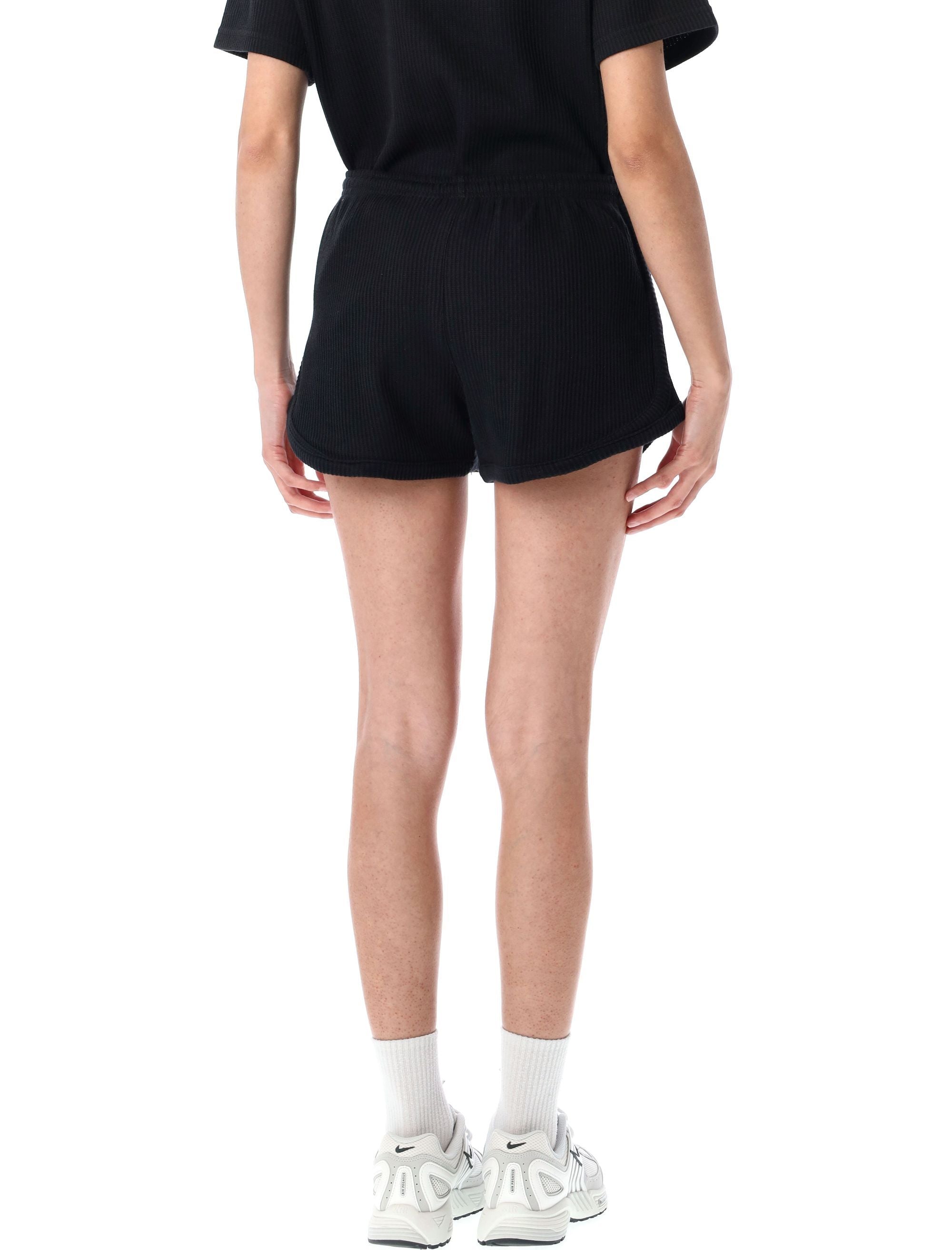 NIKE Women's Mini Waffle Cotton Shorts