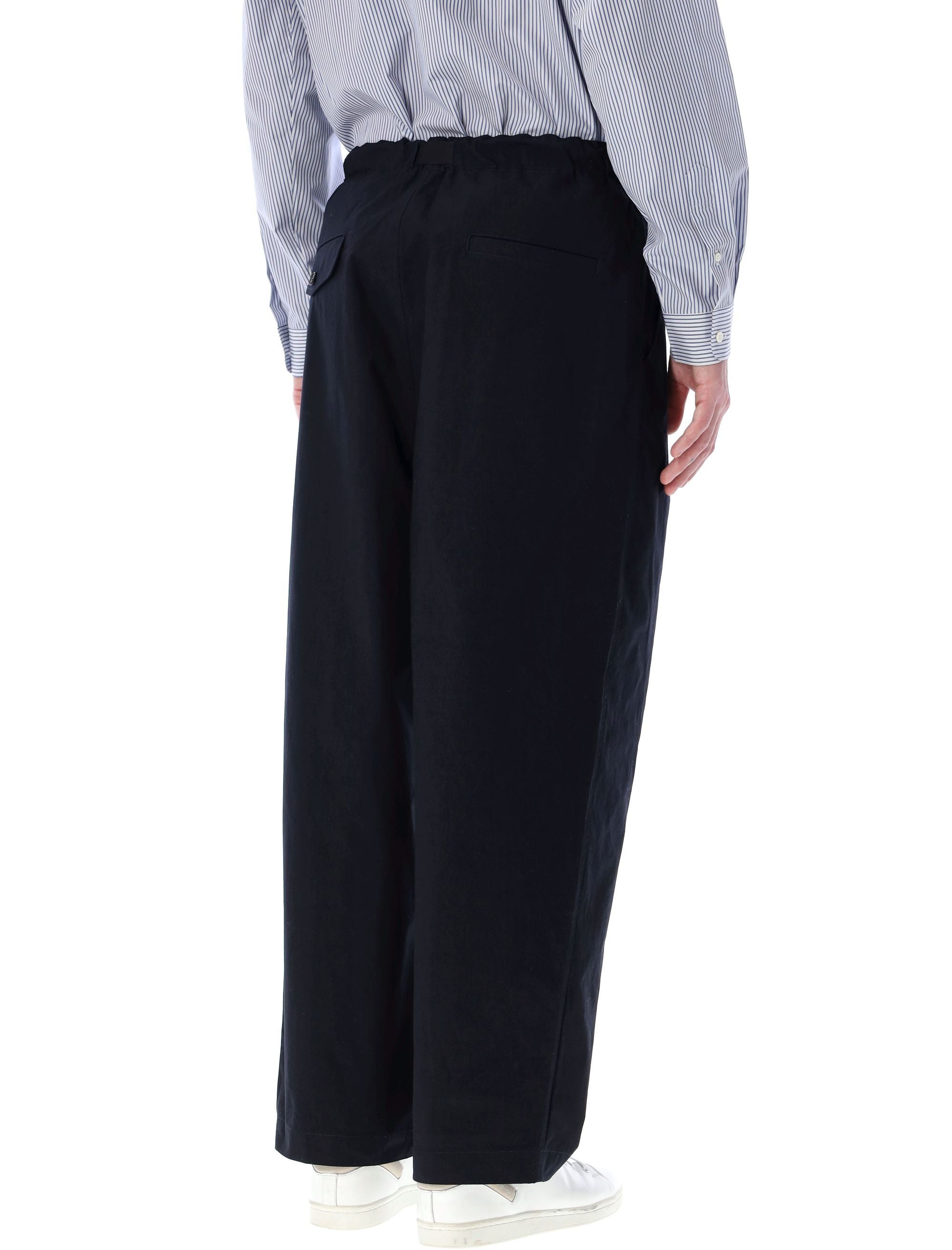 COMME DES GARÇONS HOMME PLUS Men's Belted Jogging Pants - Loose Fit, Size L