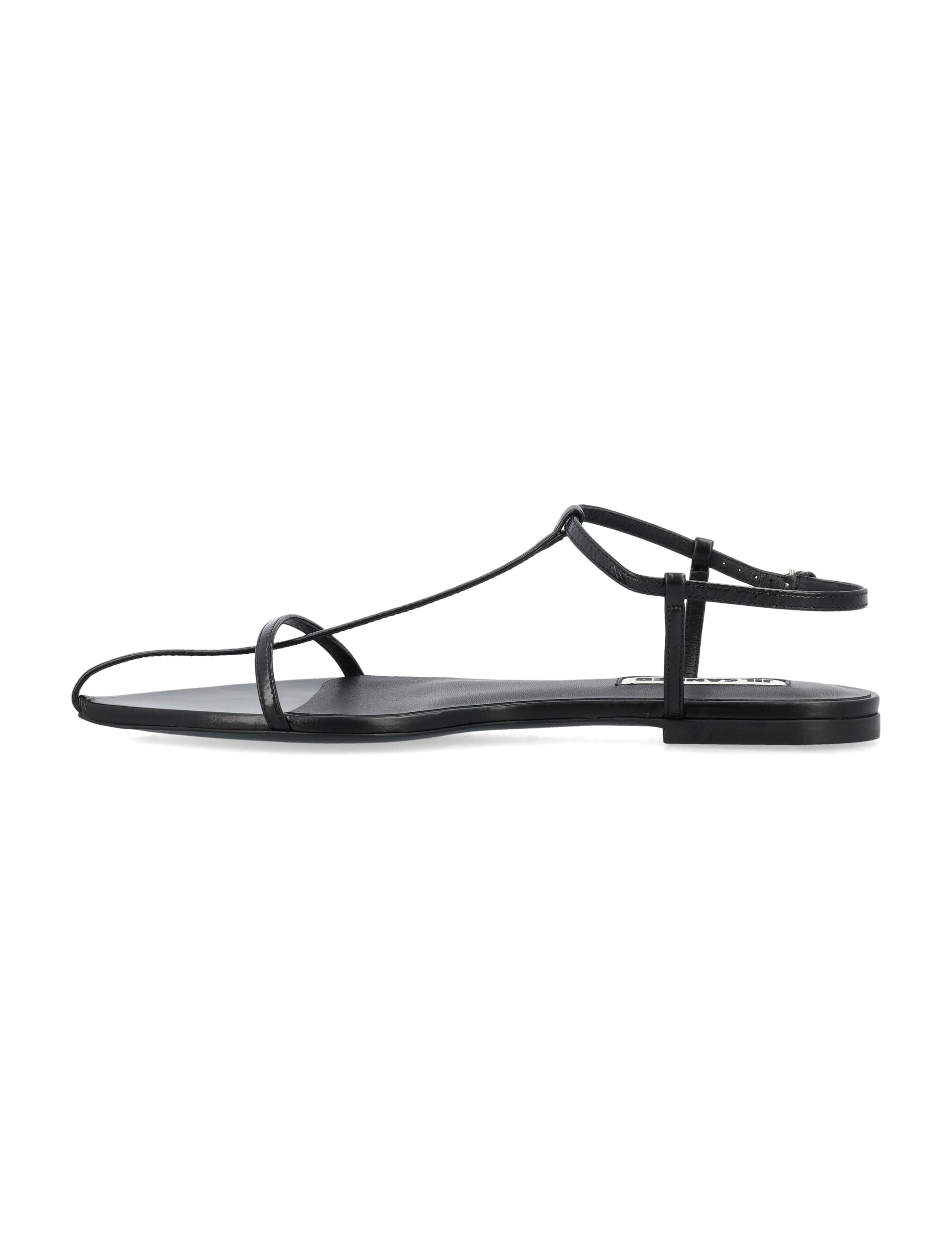 JIL SANDER Flat Cage Sandals