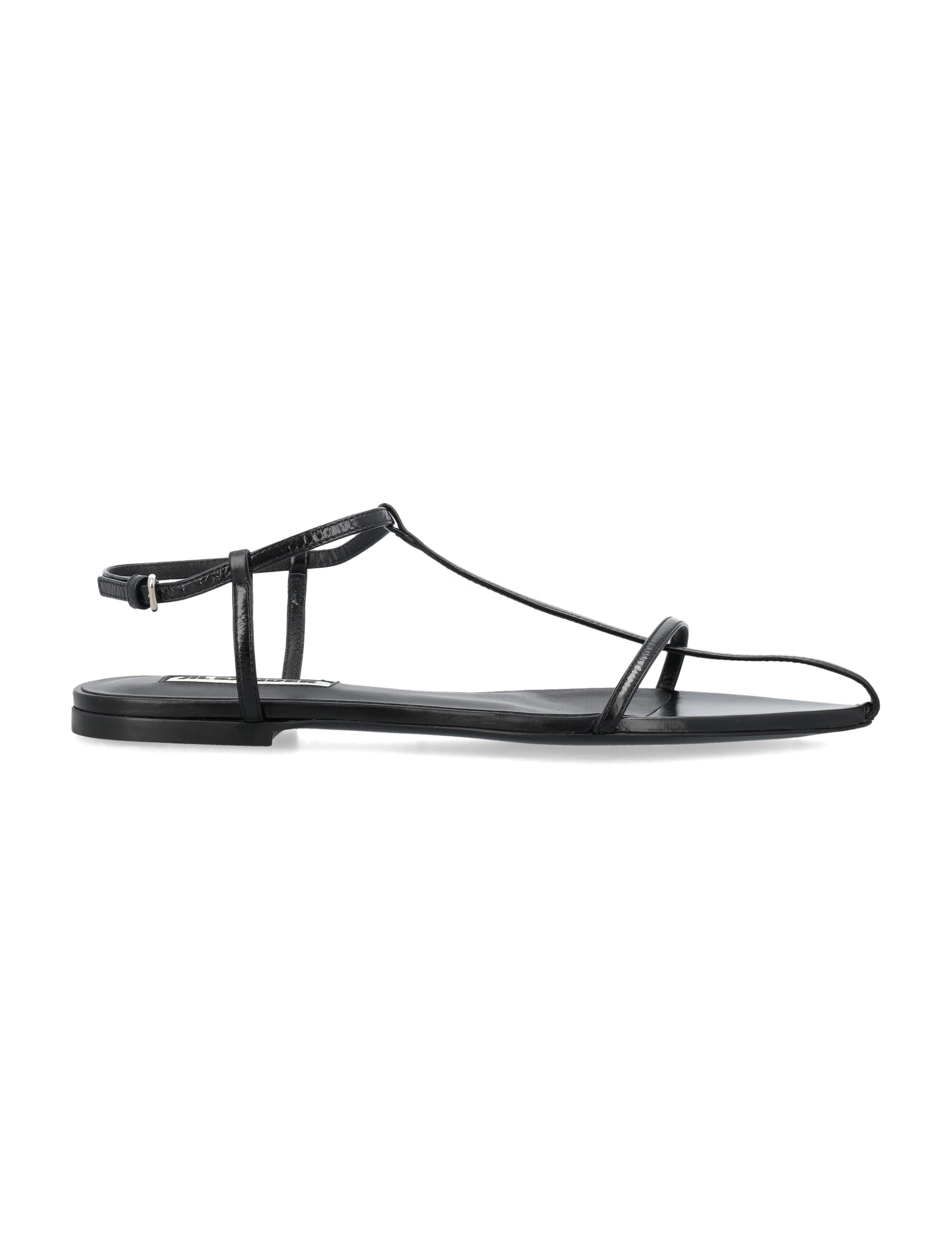JIL SANDER Flat Cage Sandals