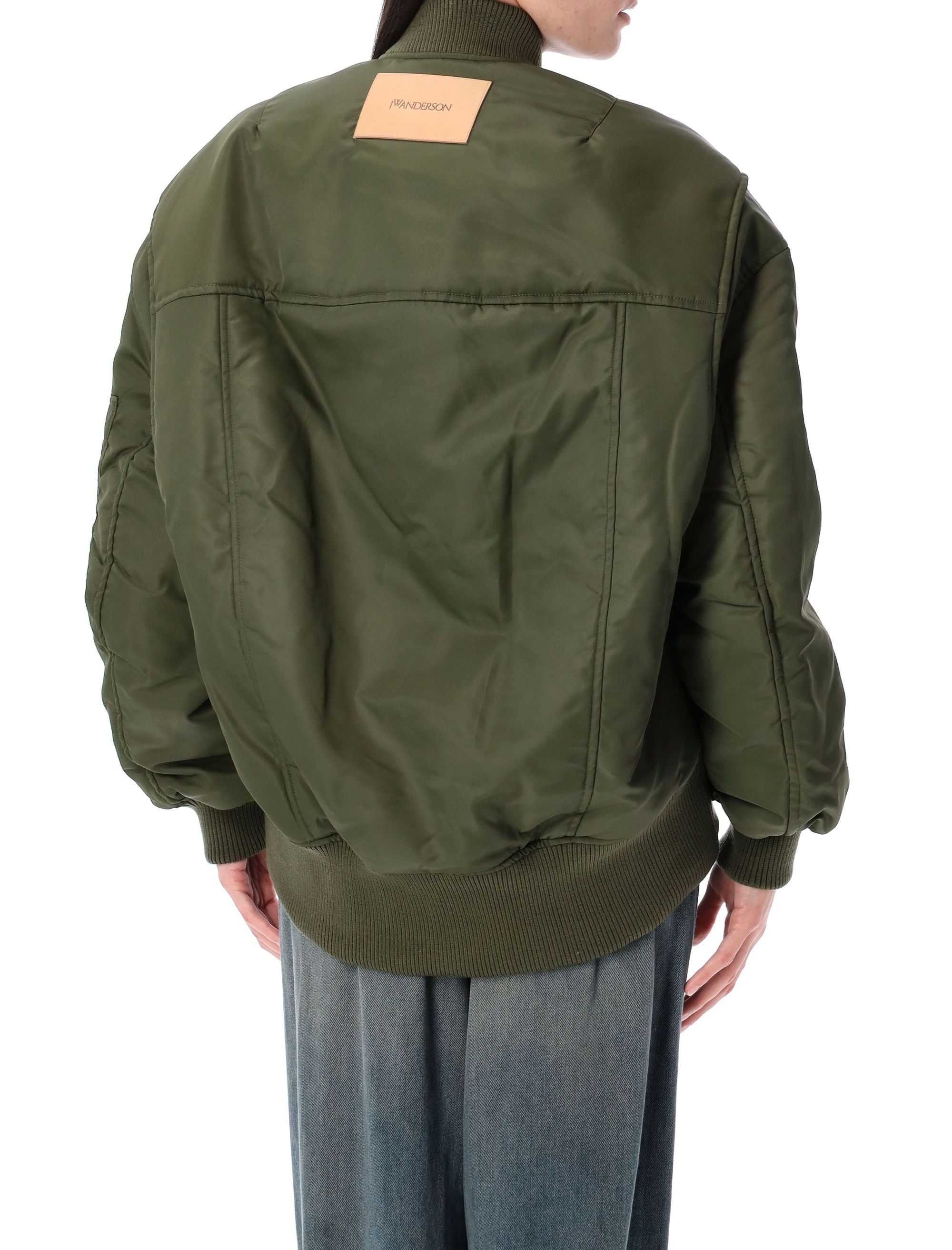 JW ANDERSON Oversized Bomber Jacket - Relaxed Fit