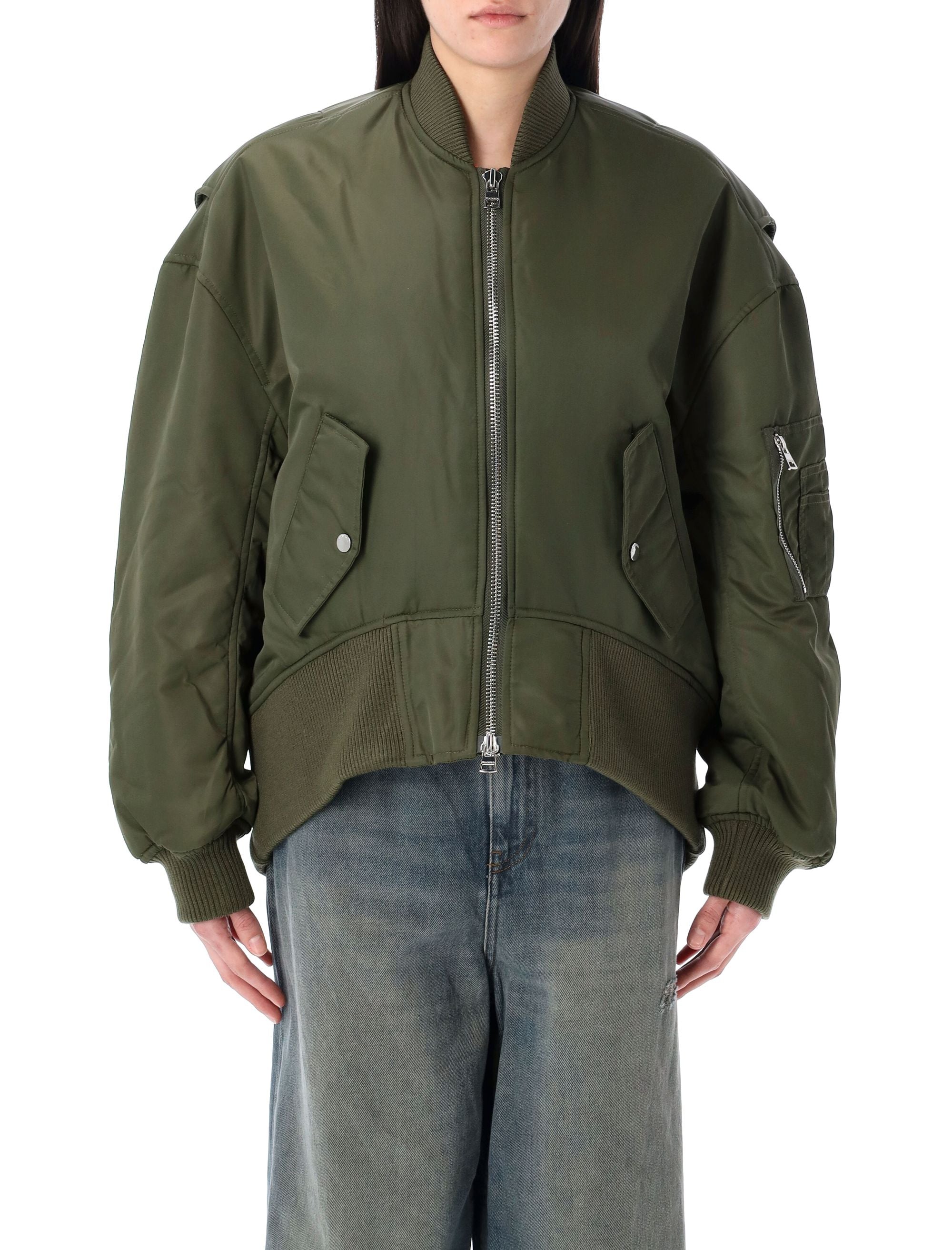 JW ANDERSON Oversized Bomber Jacket - Relaxed Fit