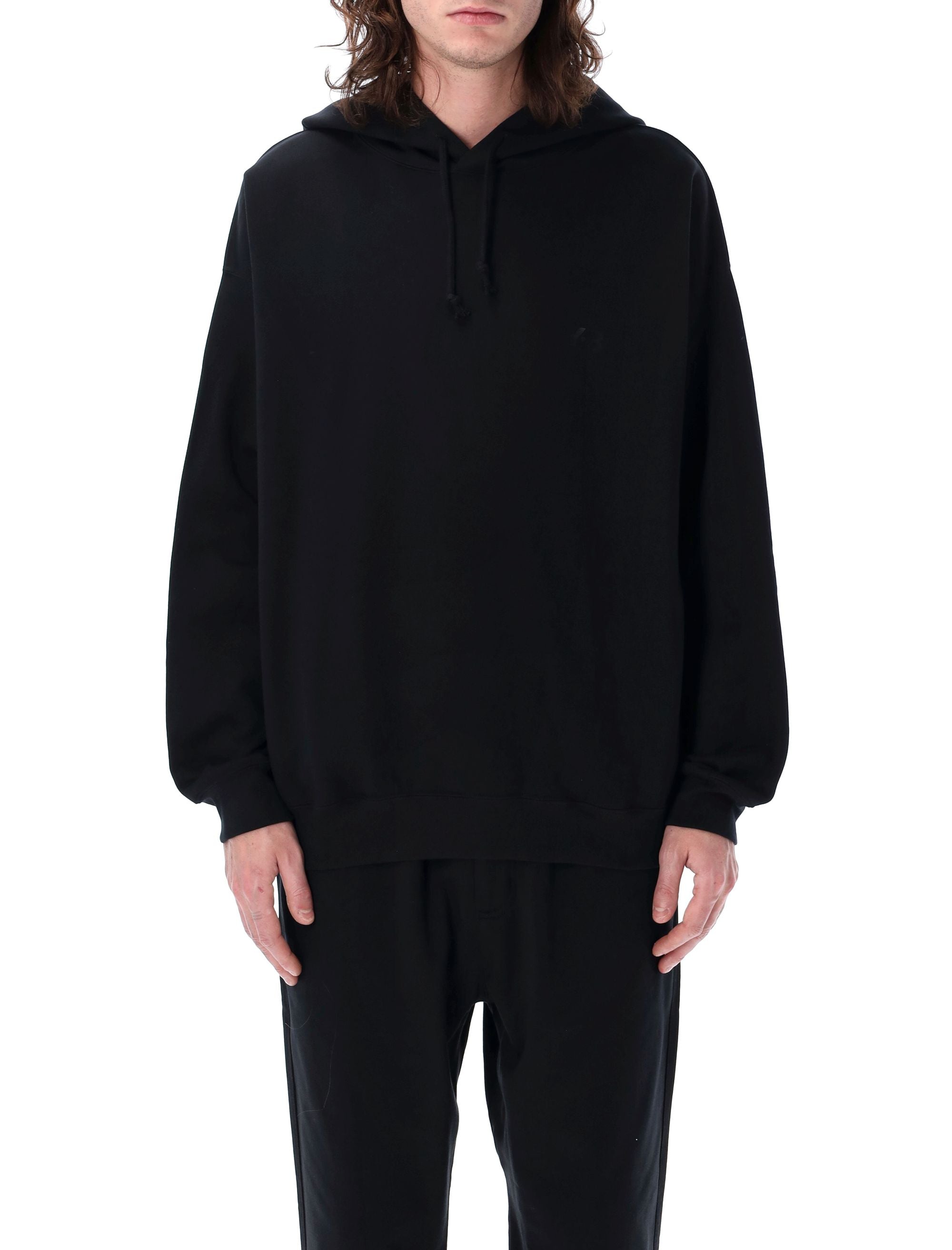 Y-3 Men's Relaxed Fit French Terry Hoodie - Size L