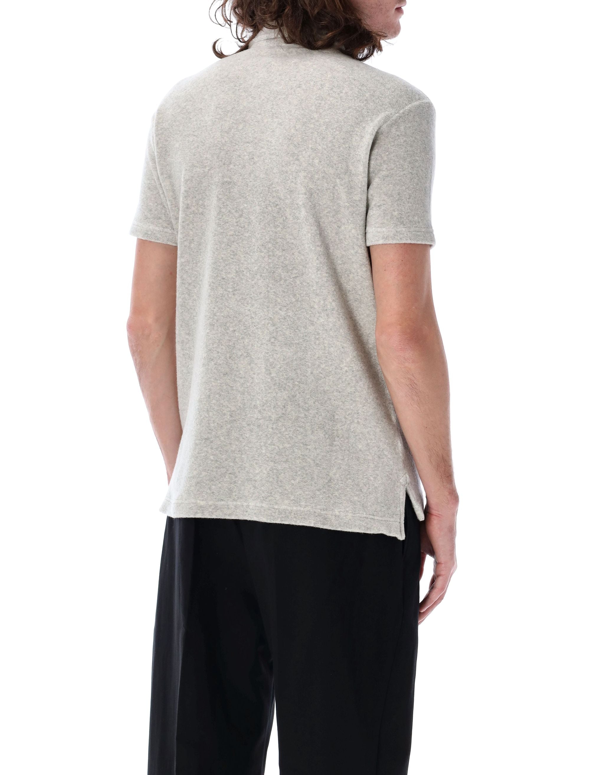 TOM FORD Towel Short Sleeve Polo - Size 50