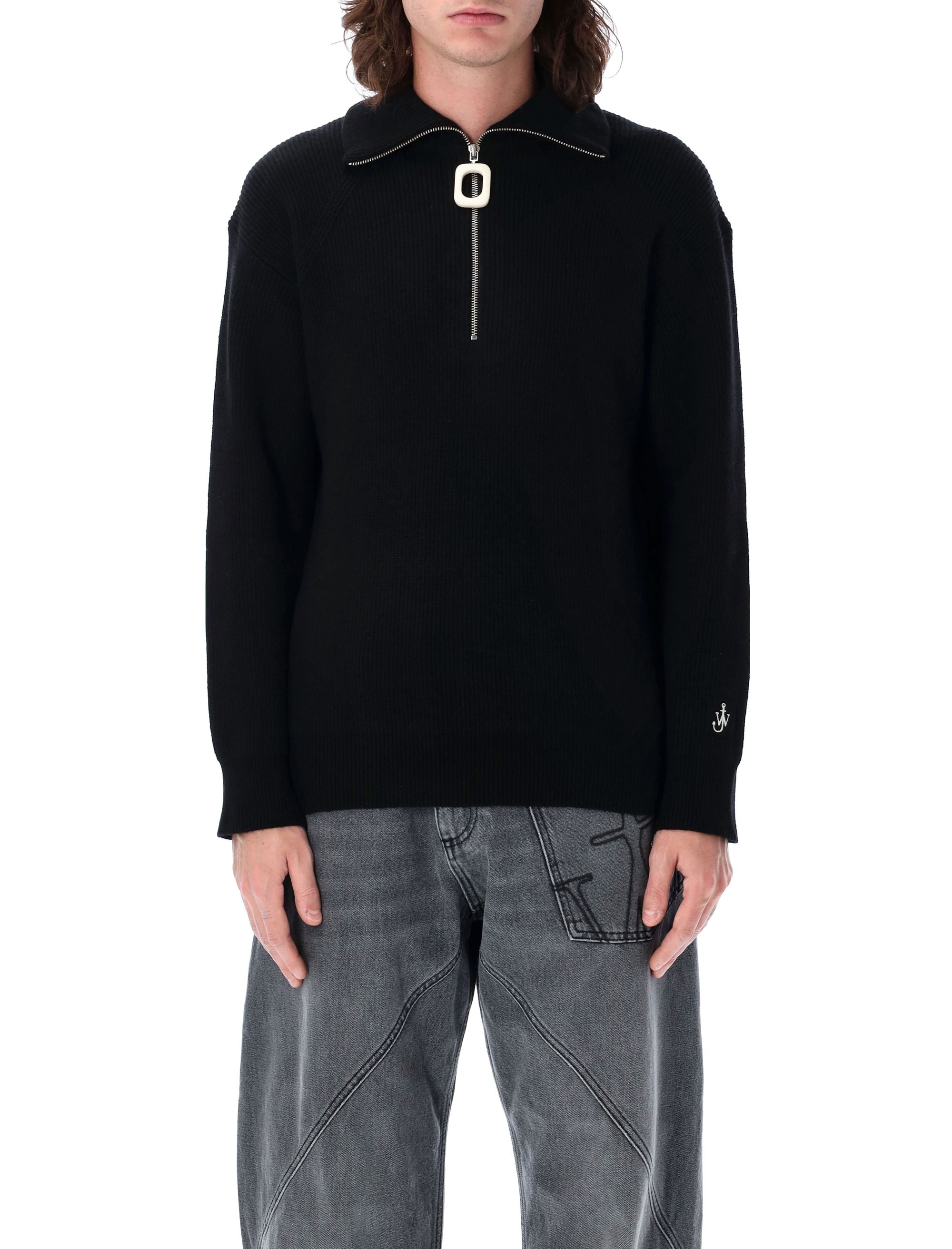 JW ANDERSON Half-Zip Sweater for Men - Slim Fit