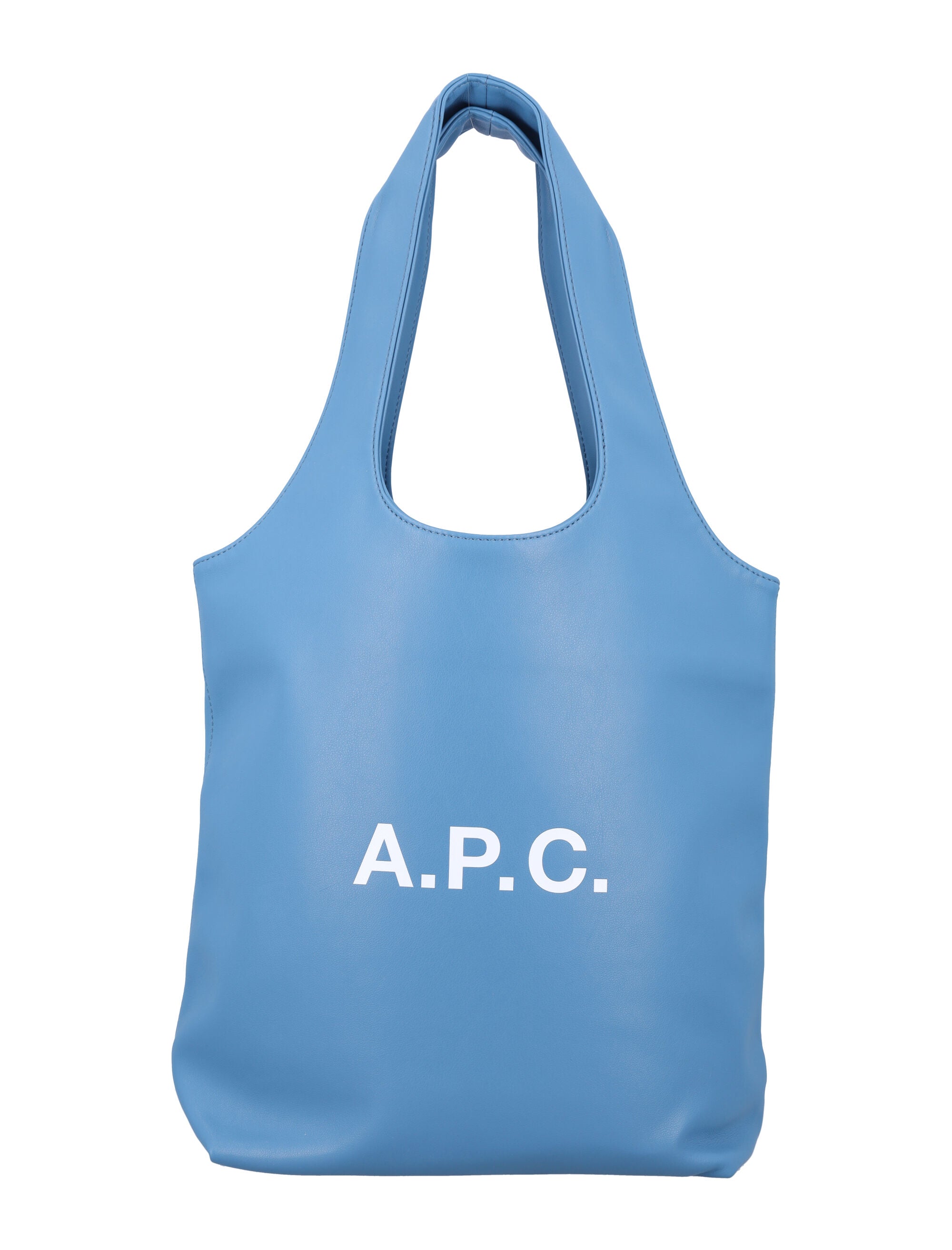 A.P.C. Mini Recycled Leather-Look Tote Handbag