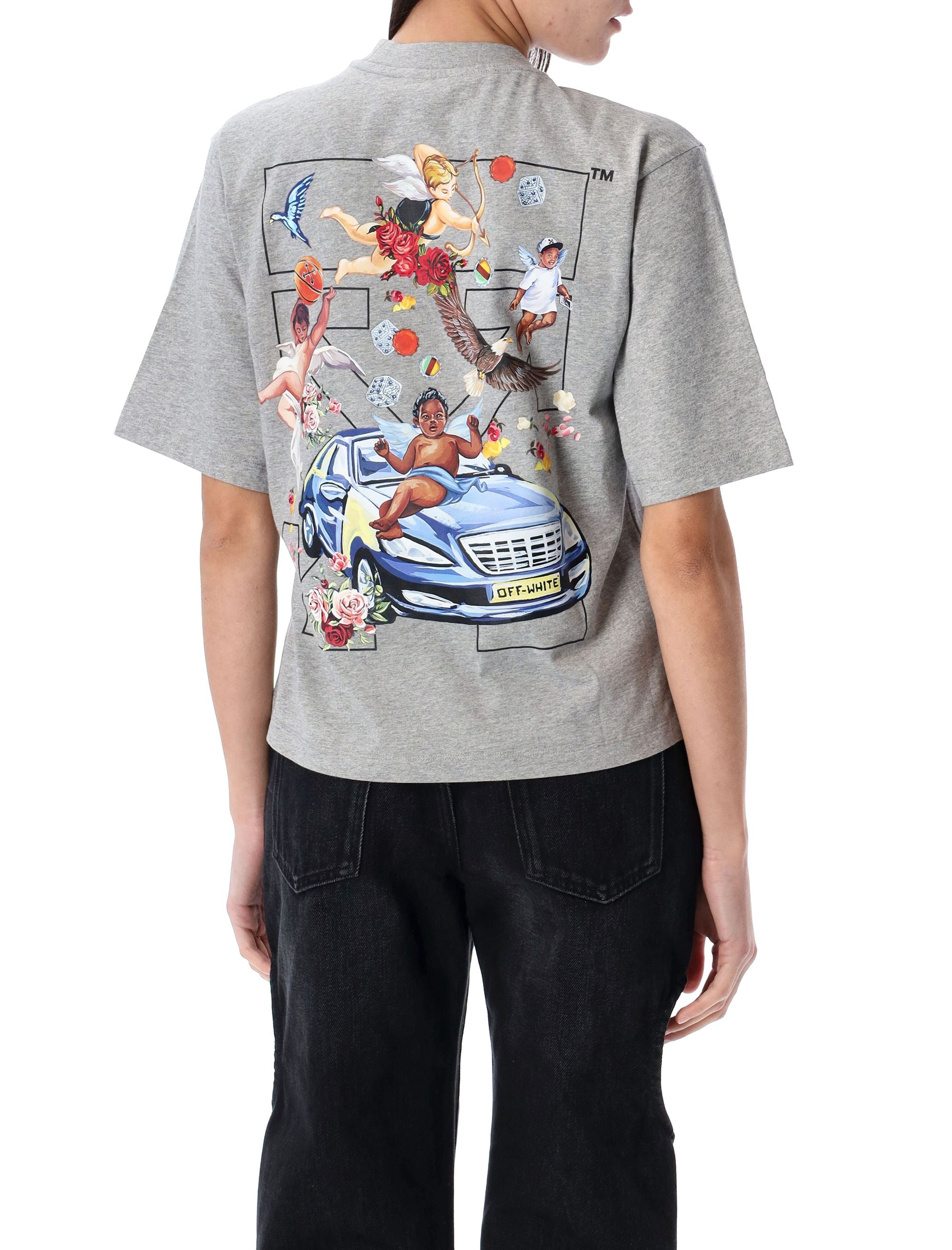 OFF-WHITE Fresco Arrow Mini T-Shirt - Women’s Size S