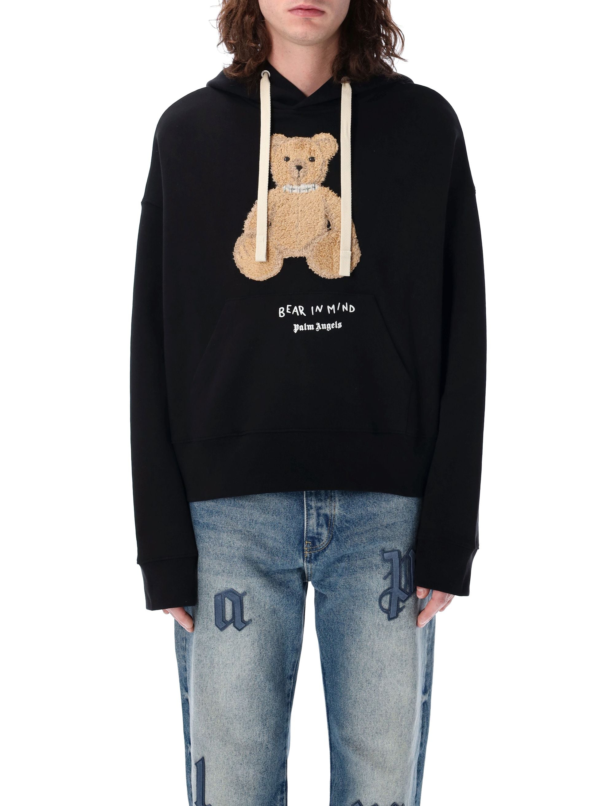 PALM ANGELS Bear in Mind Hoodie - Size L