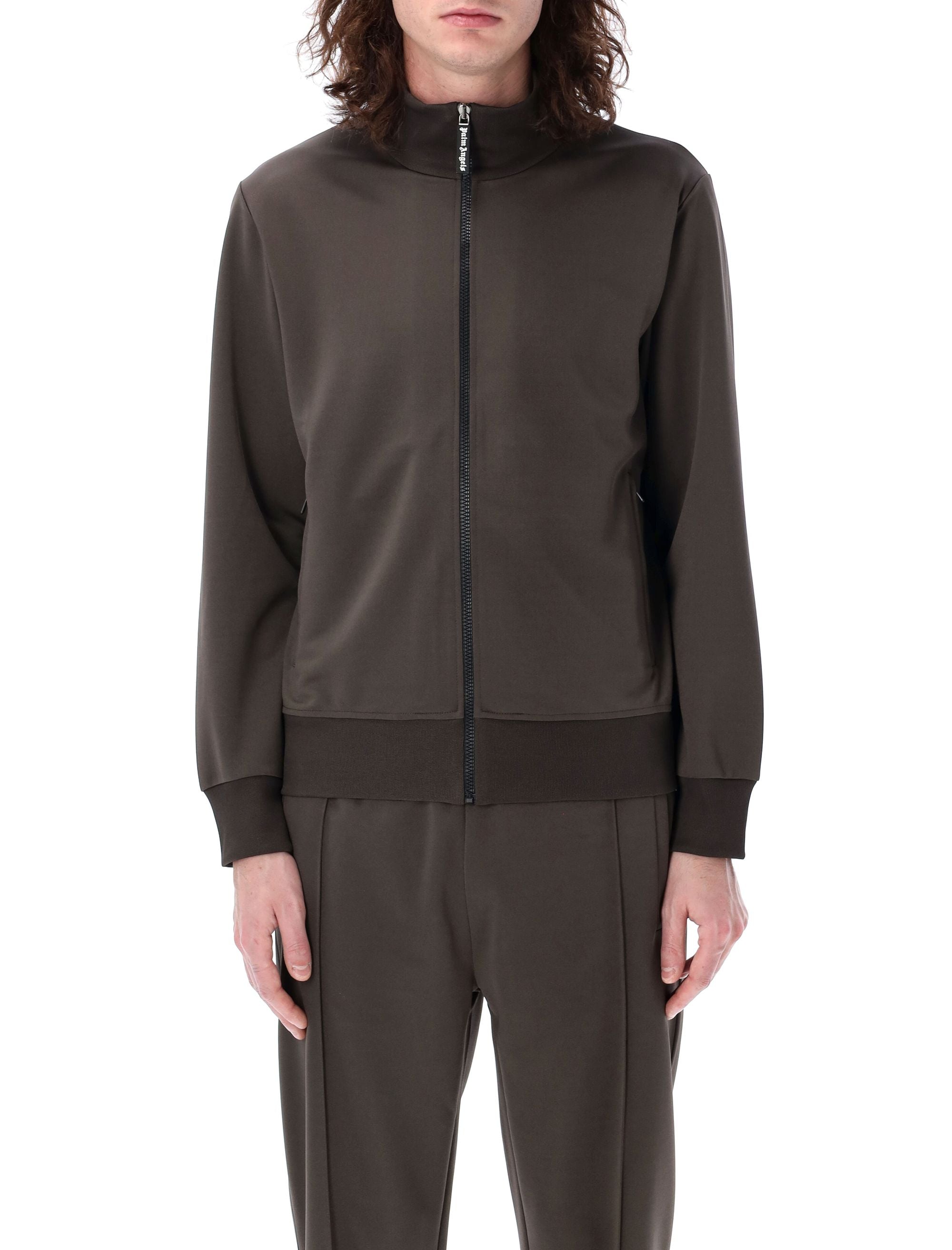 PALM ANGELS Curved Logo Track Jacket - Size L